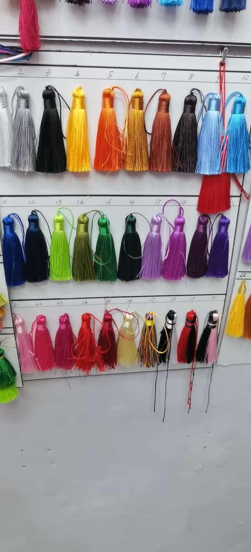 中国结流苏垂直穗头工艺品饰品头饰日常配件衣服汽车挂件