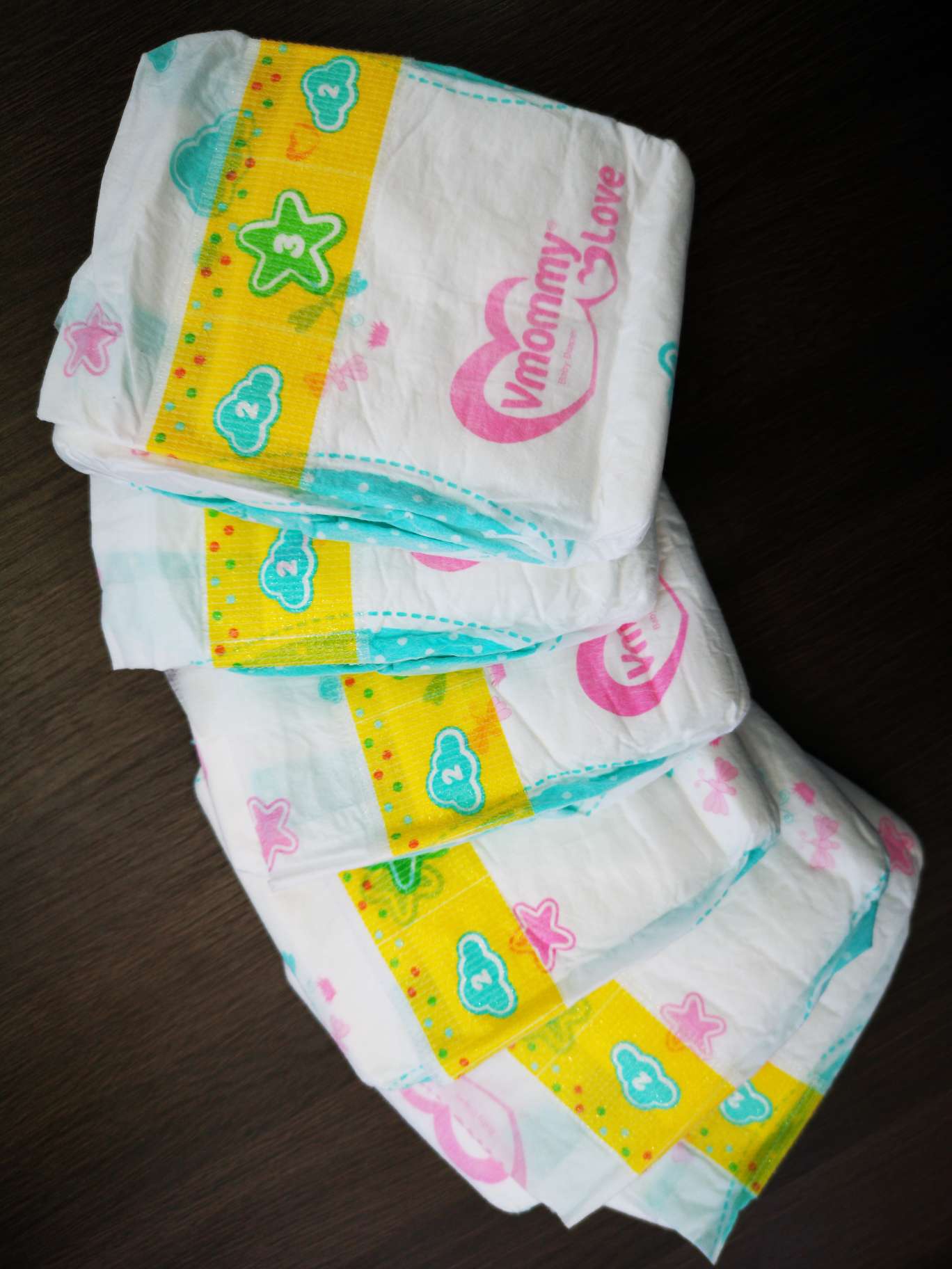 vmommy纸尿裤m-93pcs