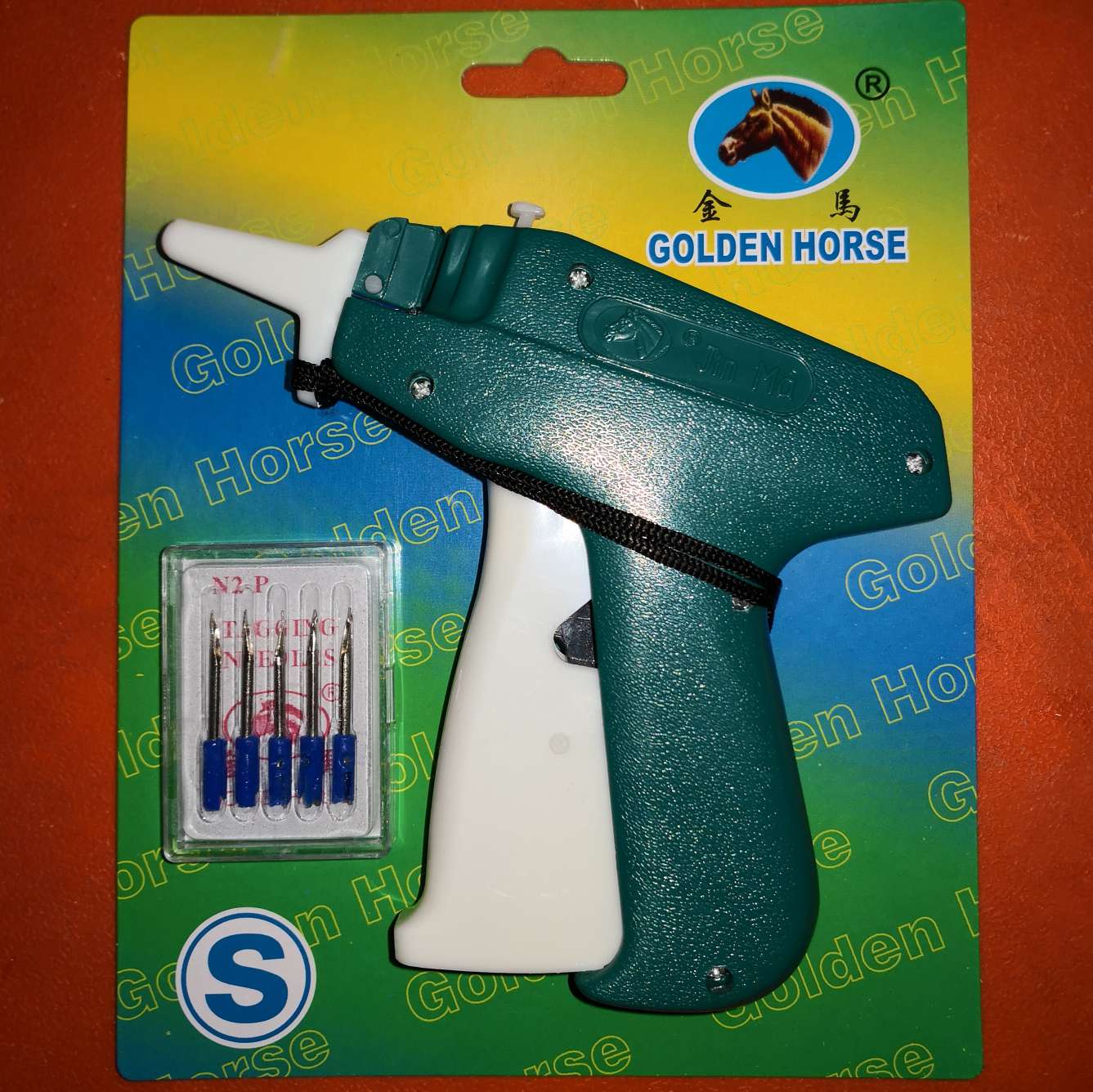 Airoy CL-305S tag gun, rubber needle gun, trademark gun, label gun, gun strap, original plastic needle 6 pieces, bullet gun, blue plastic thick needle 1 piece, 100 pieces Item Picture
