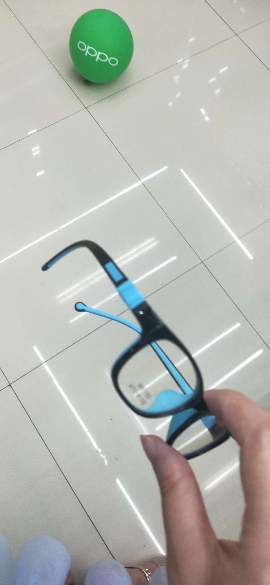Frame blue children's glasses