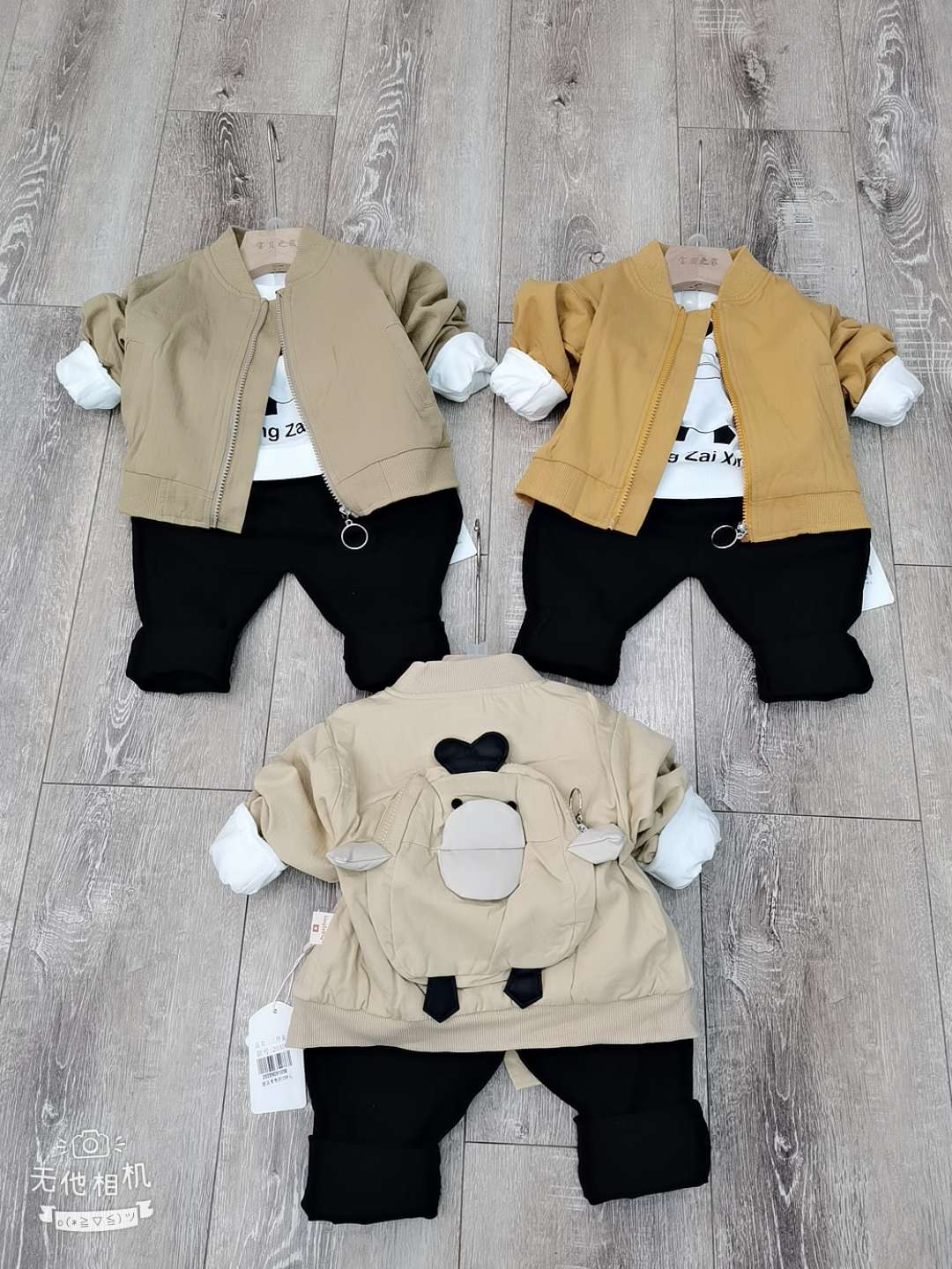 All-cotton three-piece sets for ages 1 to 4 thumbnail