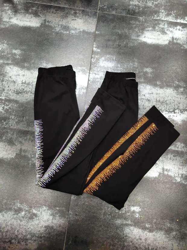 Fifth Leggings Pressing Drill Clothing Accessories Decoration With Pressing Drill High Quality Pressing Drill Drawing details Picture