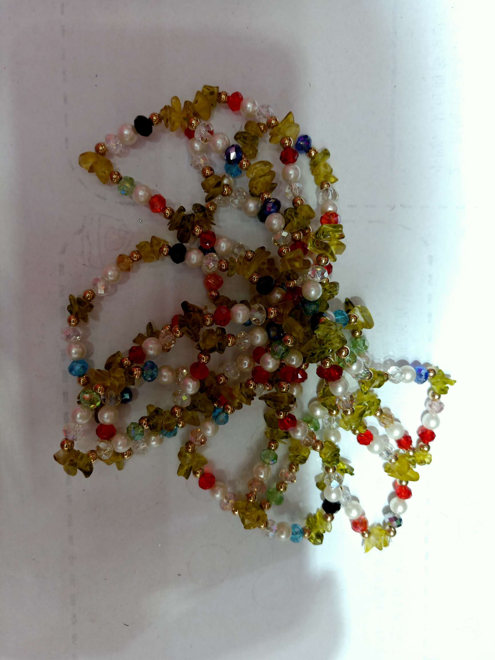 Beaded bracelet details Picture