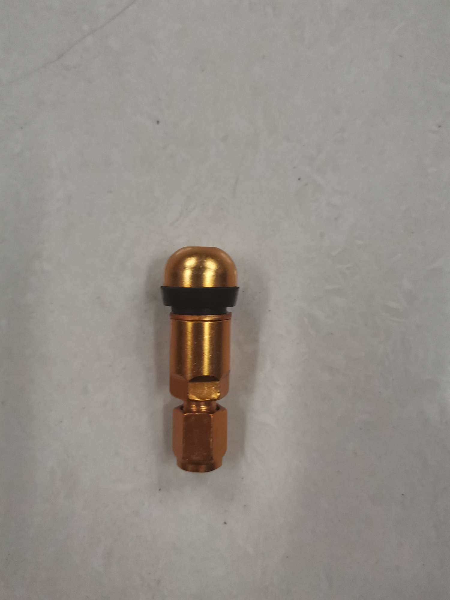 High-end aluminum alloy valve stems in gold color