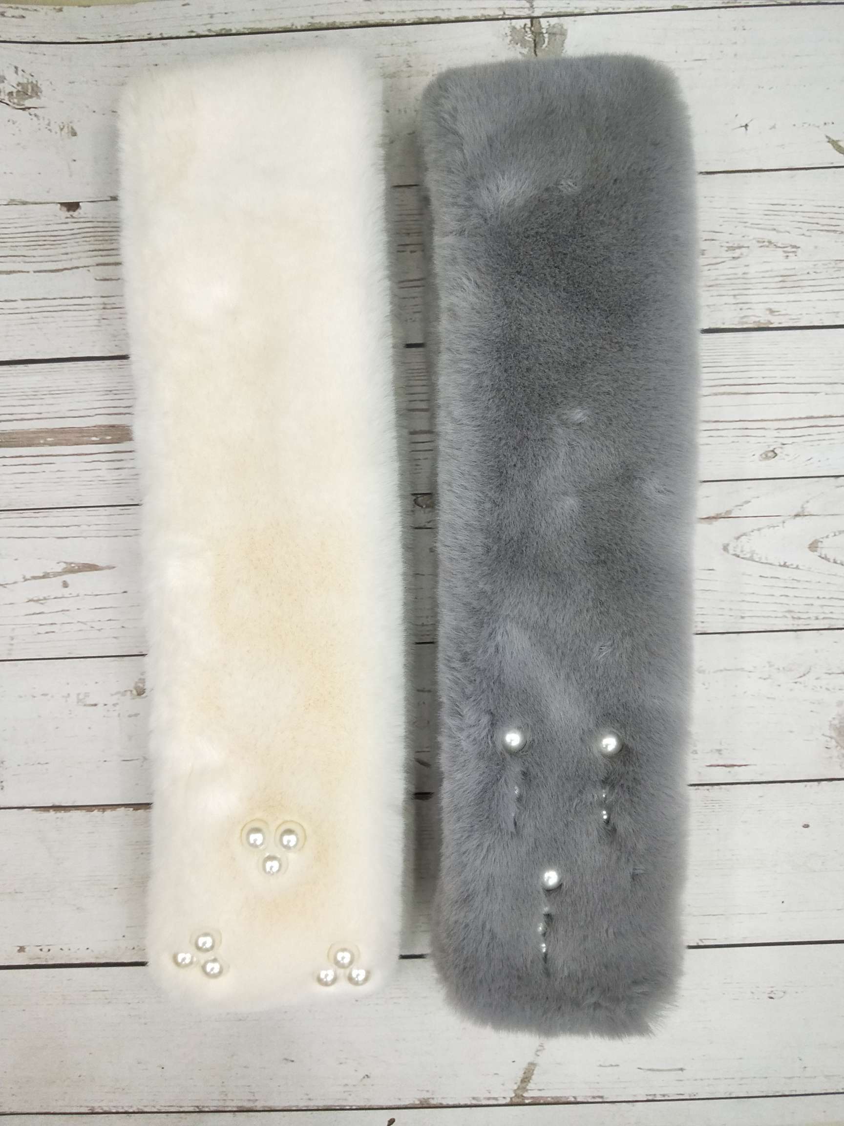 Japan And South Korea The Latest Fashion Anti-Fur High Sole Fur Scarf Fashion Beautiful details Picture