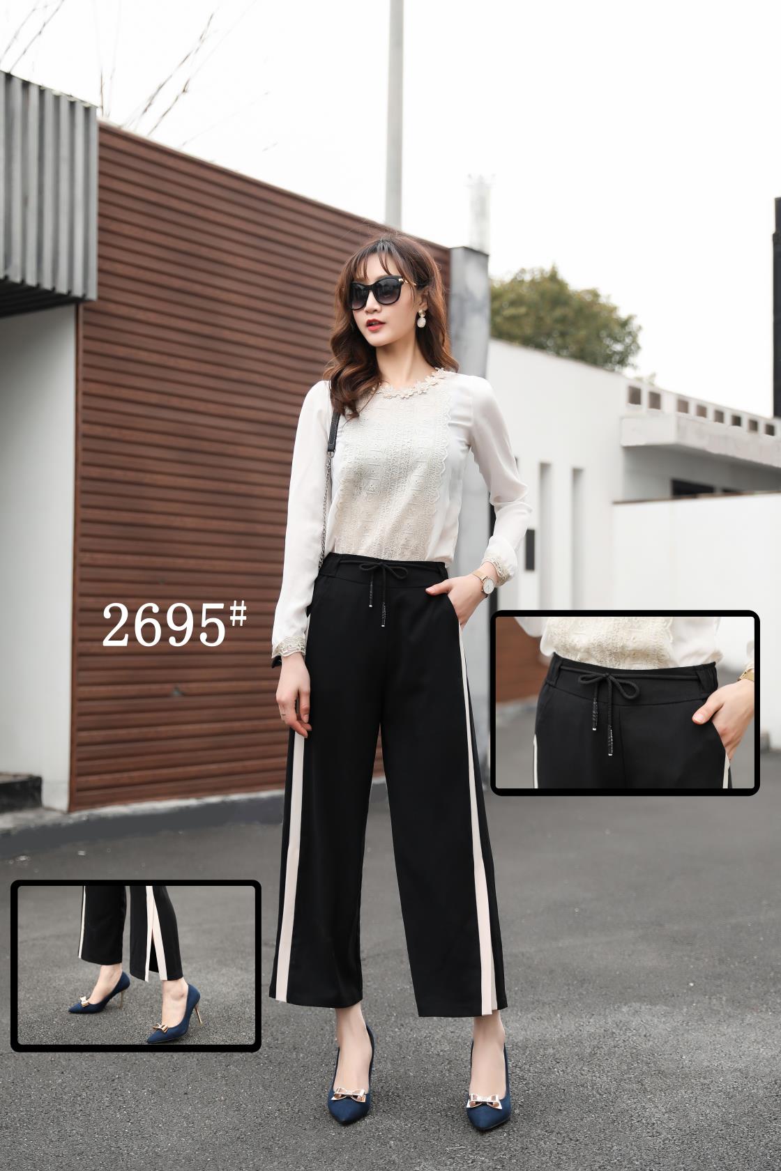 时尚阔腿裤2695