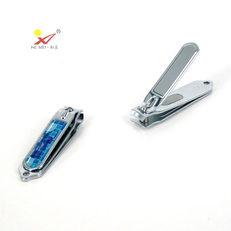 和美牌电镀指甲刀不绣铁材质滴胶款可爱风指甲钳