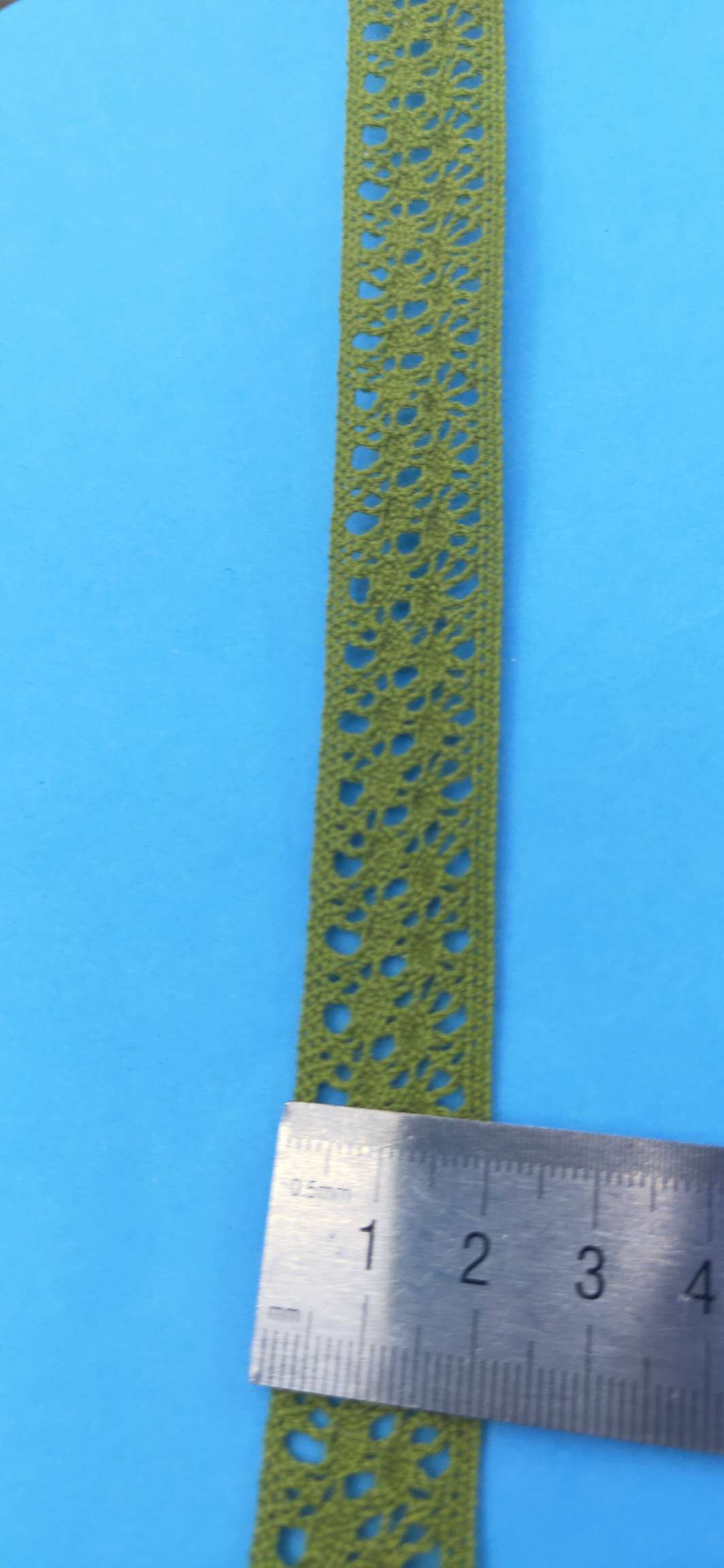 Factory direct sales of 2019 best-selling cotton thread green lace children's clothing accessories in stock
