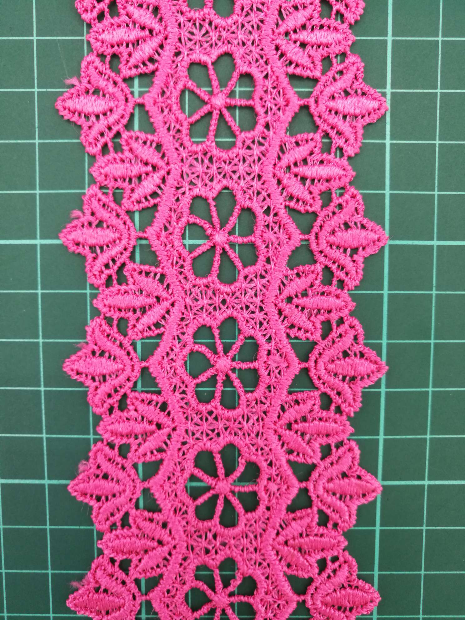 Water-soluble lace, embroidered lace Specification image