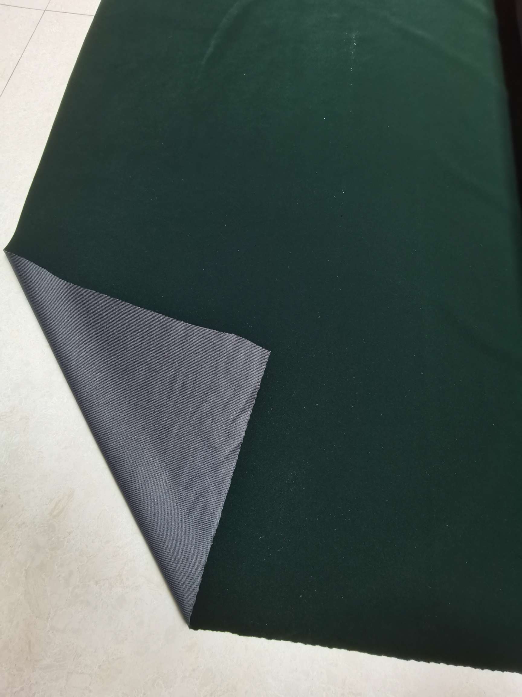 墨绿丝绒植绒布面料 适做大蝴蝶结发夹女网红后脑勺弹簧顶夹发卡头饰详情图7