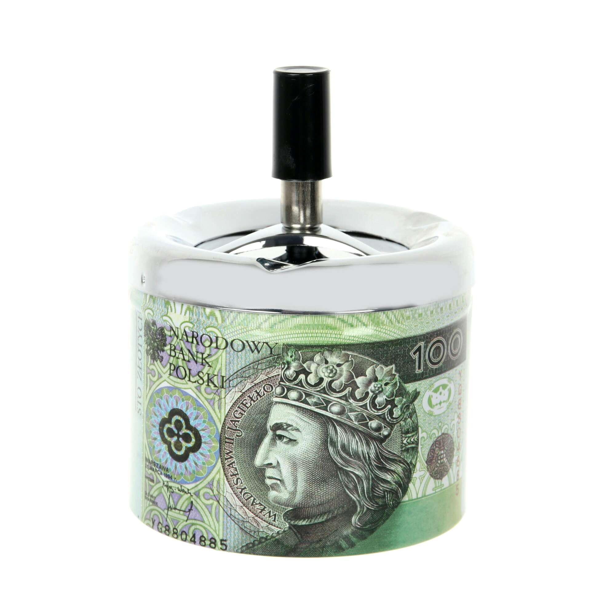 波兰币按压式烟灰缸马口铁烟缸11-16细节图