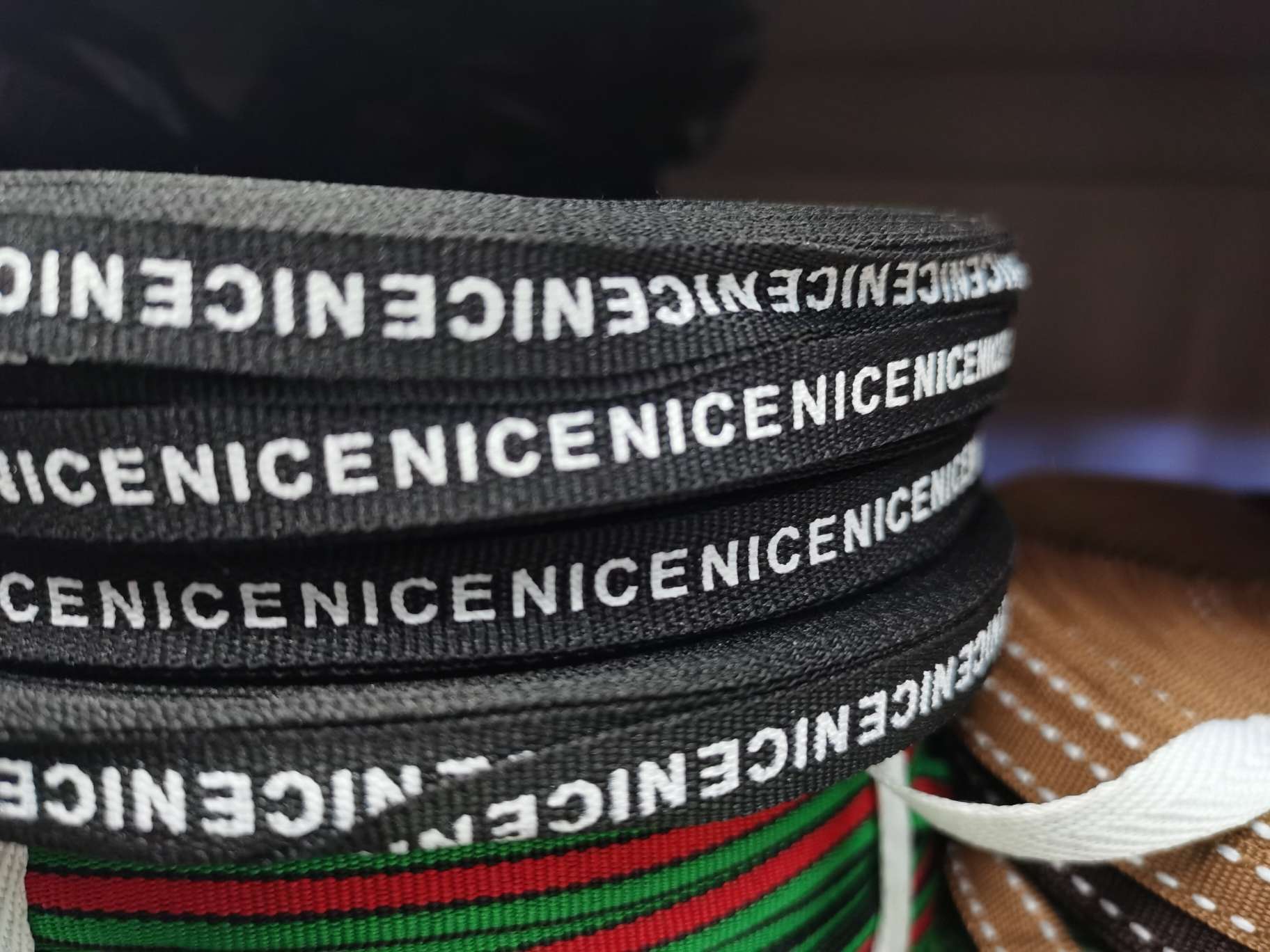 1 Cm Black Print Nice