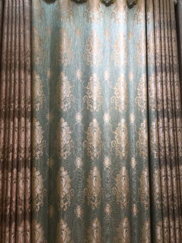 European-style high-end jacquard blackout curtains Application Scenario