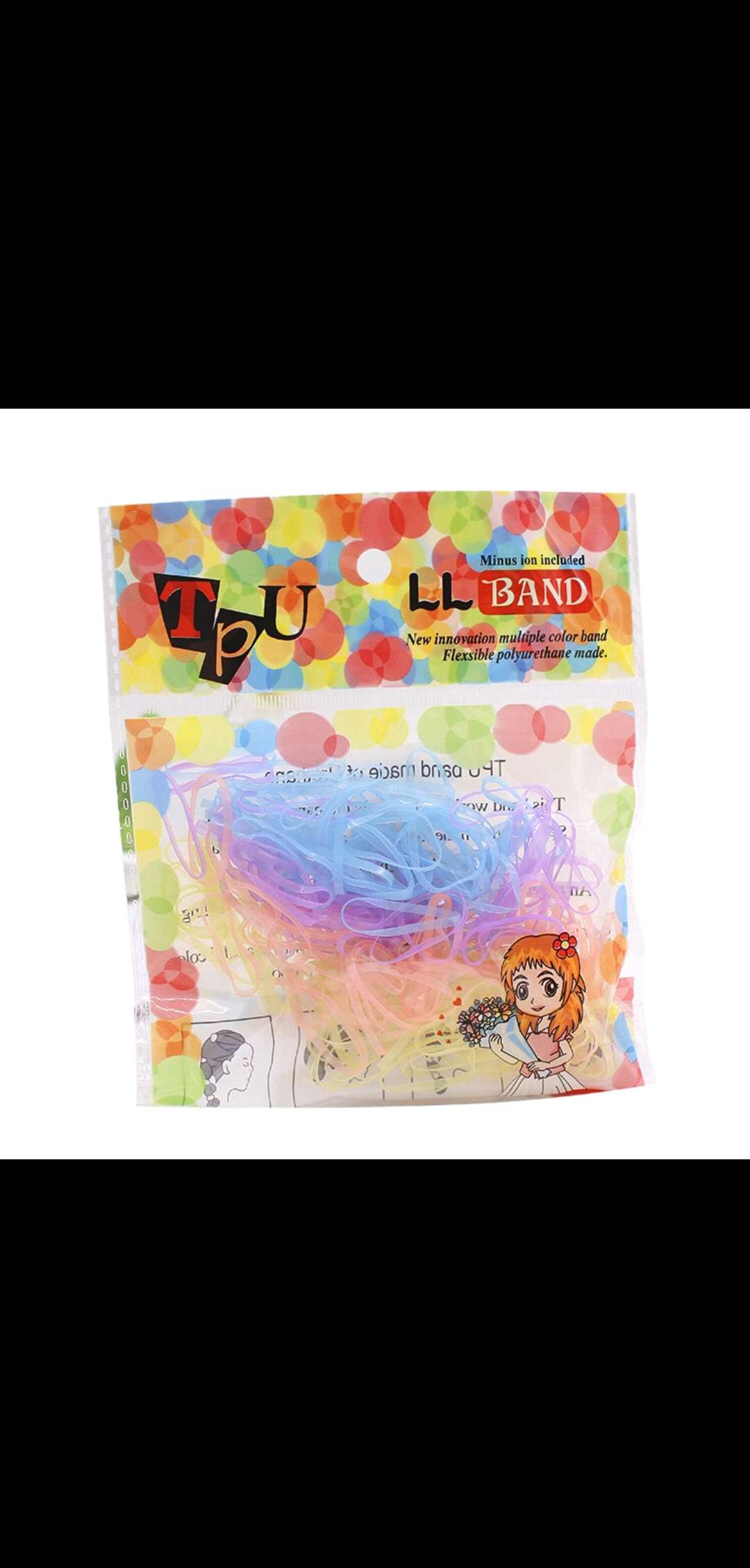 Wholesale of disposable rubber bands from street stalls in South Korea, including children's rubber bands, hair bands, strong drawstrings, and hair accessories undefined