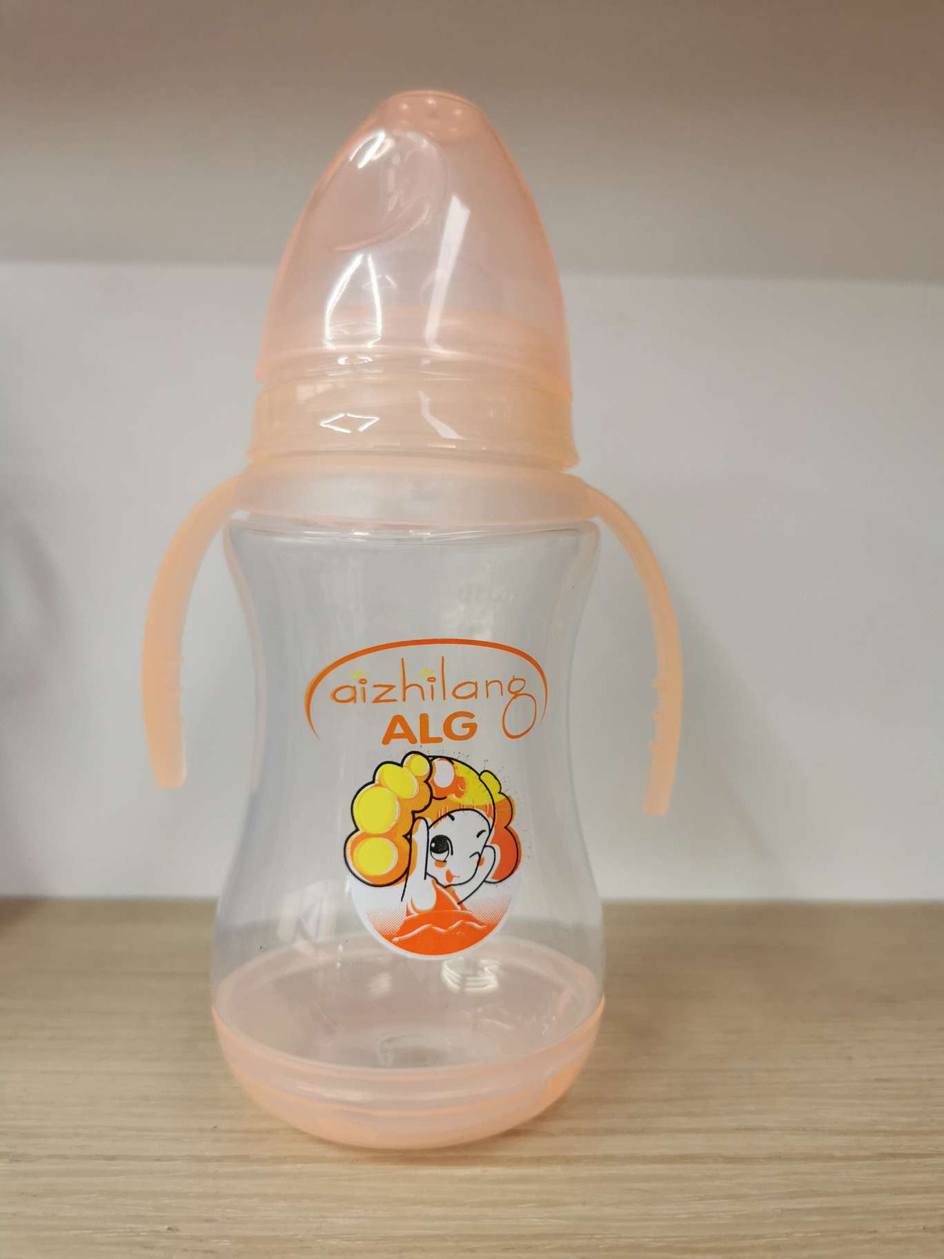 Kung Fu Baby 8013 plastic baby bottle Baby bottle simulates breast milk bottle