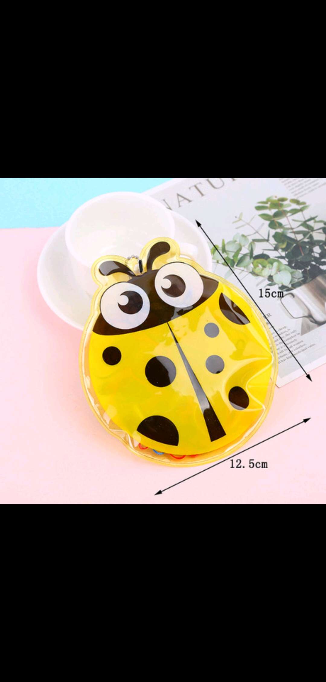 New creative disposable small leather band hair bands for children, primary school students' hair ties, children's leather band headwear manufacturer wholesale Specification image