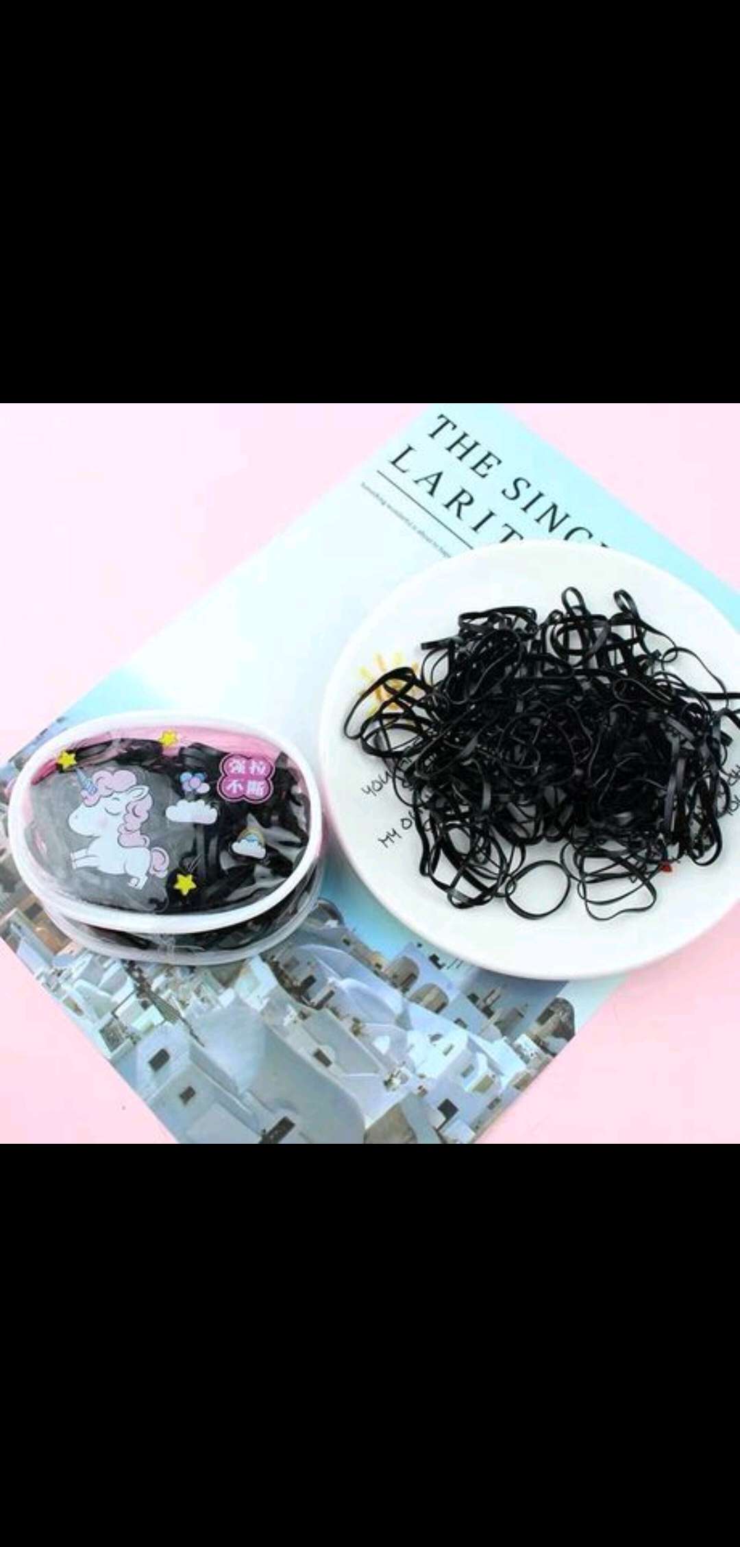 New children's hair accessories, sweet and cute small wallet, disposable hair band, hair rope, zipper bag, leather band, full and free shipping Item Picture