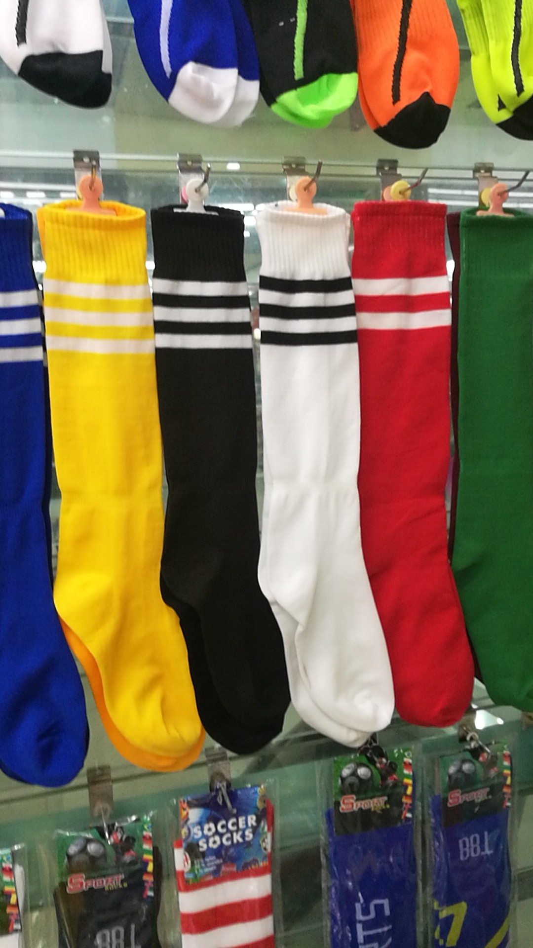 Medias de fútbol para hombres