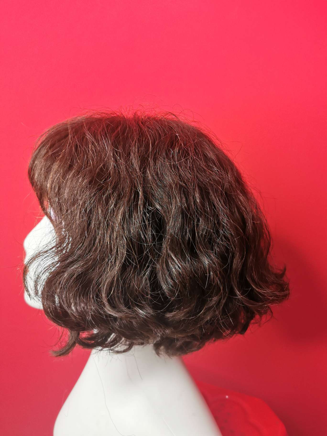 Hand-woven headwear, 100% real person's hair, ladies and mothers' style Item Picture