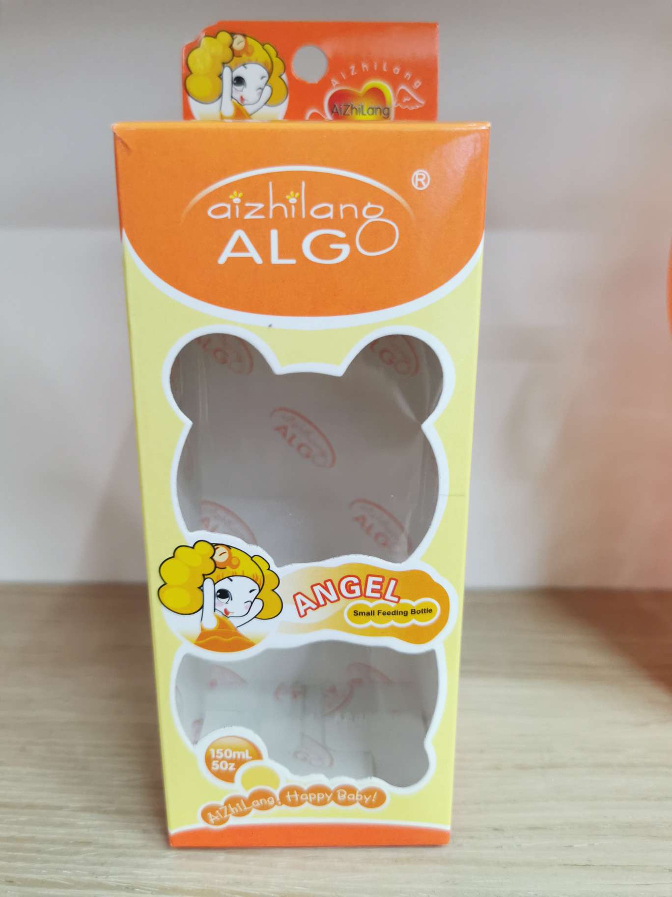Kung Fu Baby 8008 Plastic Baby Bottle Anti-Flatulence Baby Bottle For Newborns details Picture