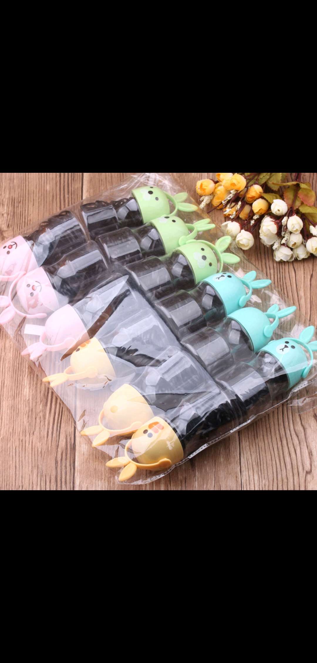 Cute portable canned disposable rubber band hair tie, ins Korean version hair tie, colorful children's braided hair tie undefined