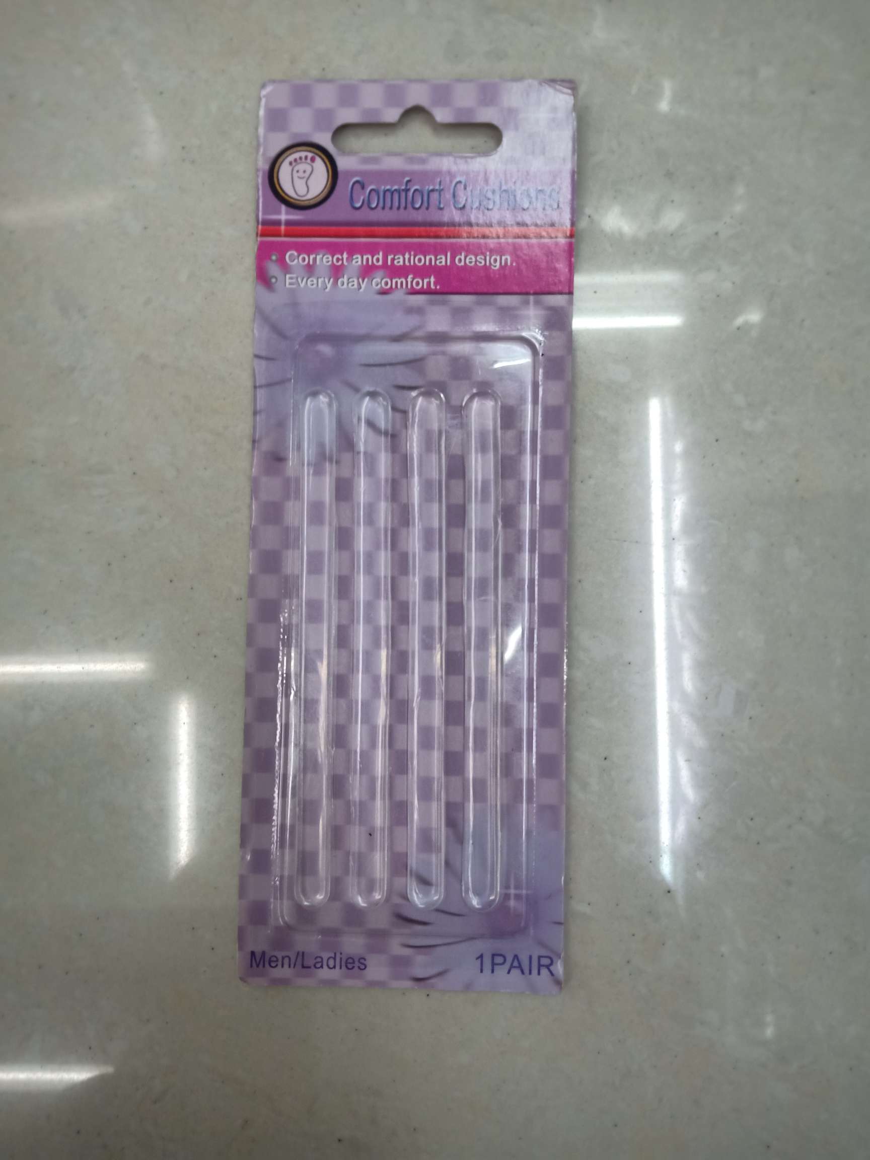 PU transparent heel stick after fine strips thumbnail