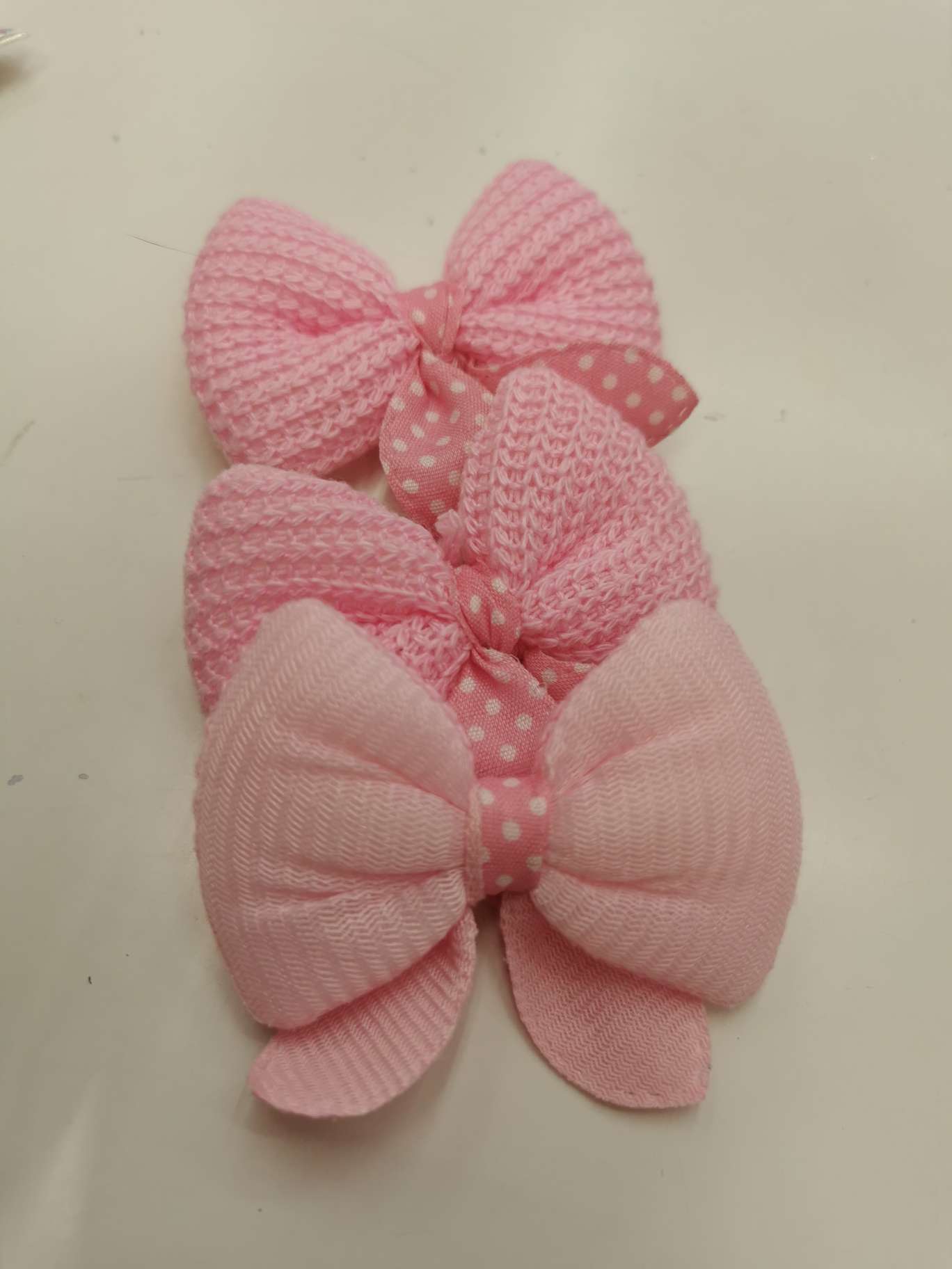 Woolen fabric bow Specification image