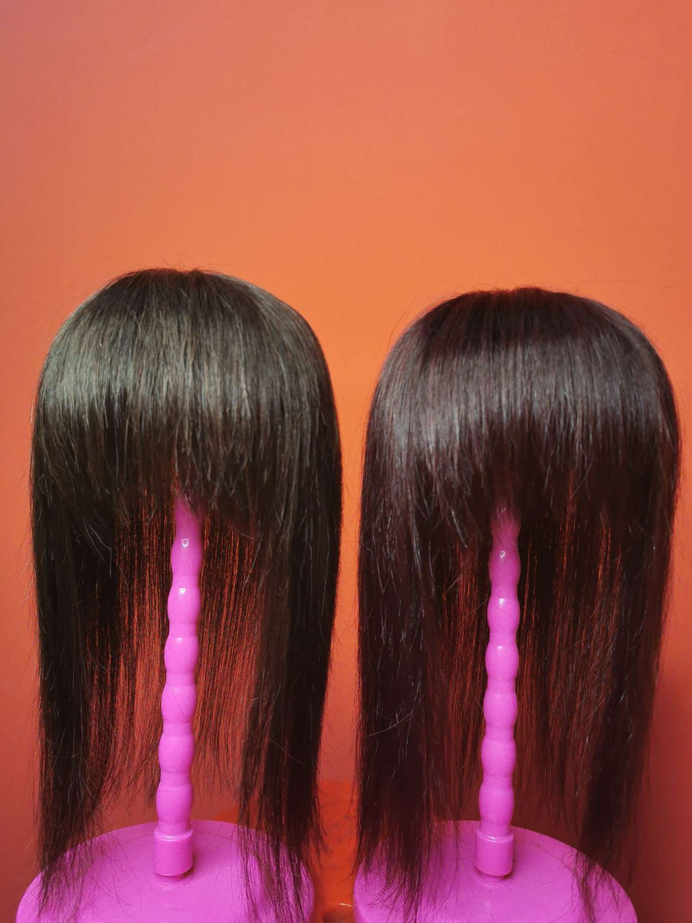 100% hand-knitted real human hair, ladies' hair blocks Application Scenario