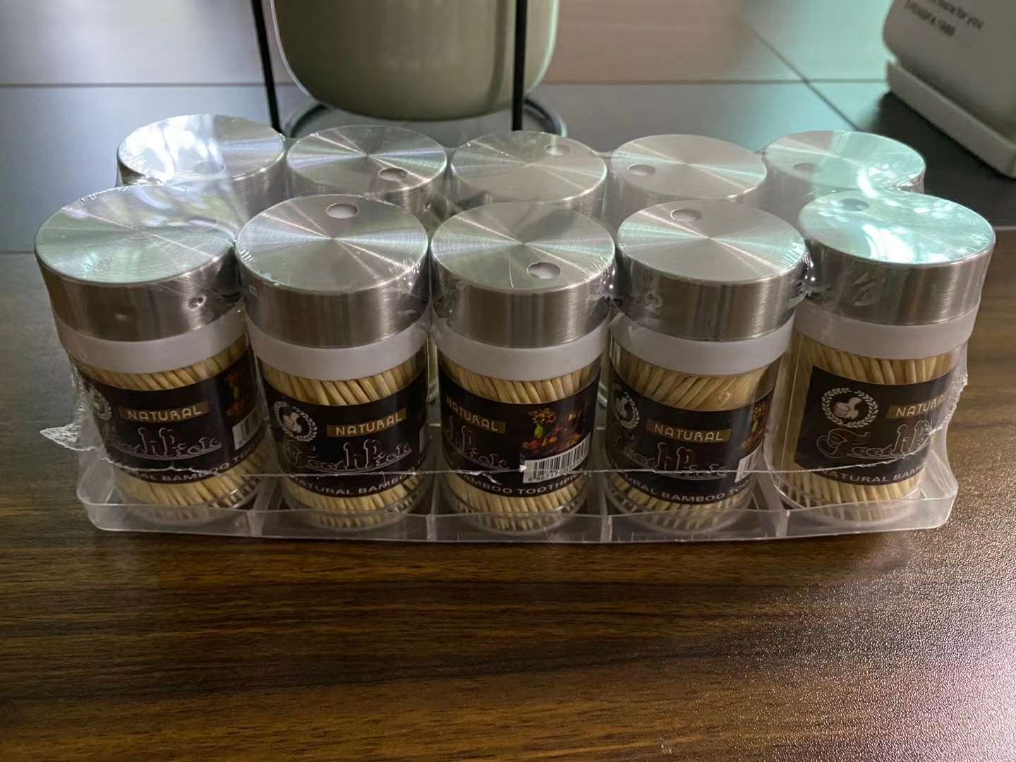 黑色系家用牙签产品图