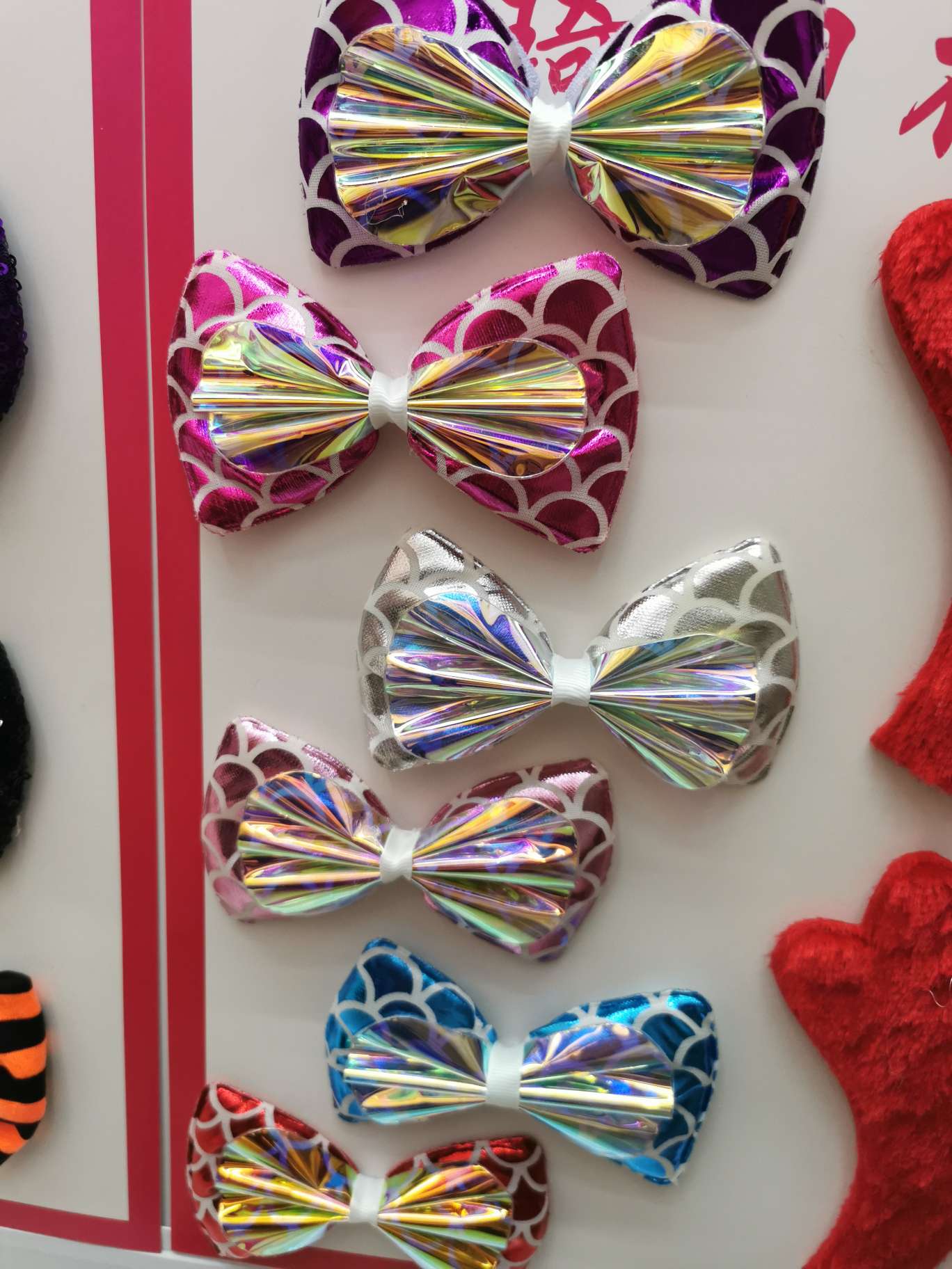 12 cm double-layer bow tie