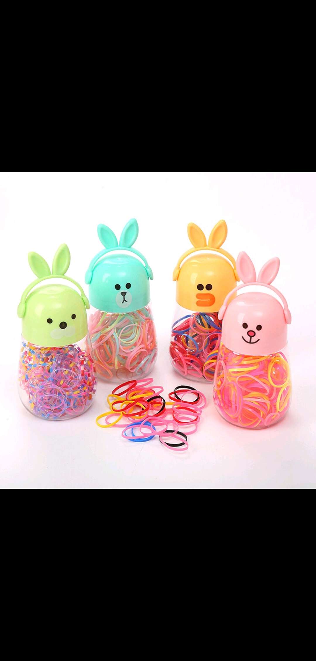Disposable children's rubber bands do not damage hair. Small baby girls' hair bands, hair ties, high-elasticity and durable hair ties Application Scenario
