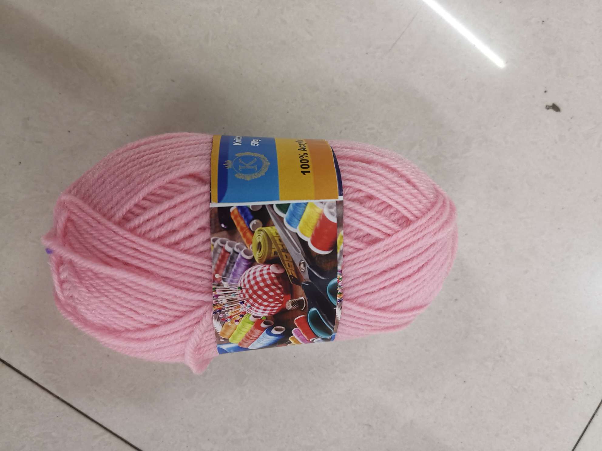 Hot-selling polyester bundling thread, polyester wool thread, polyester handicrafts wool thread, diy handmade wool thread details Picture