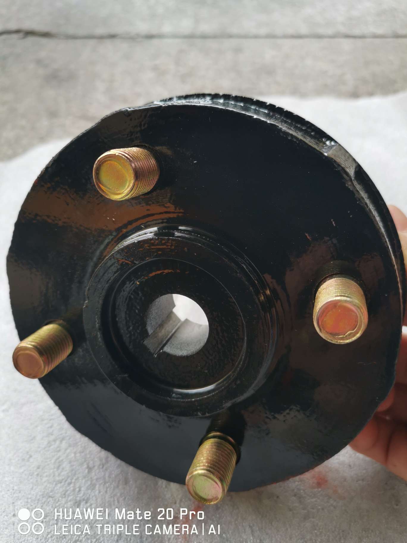 Special brake for battery-powered tricycles, Model Gu 130 details Picture