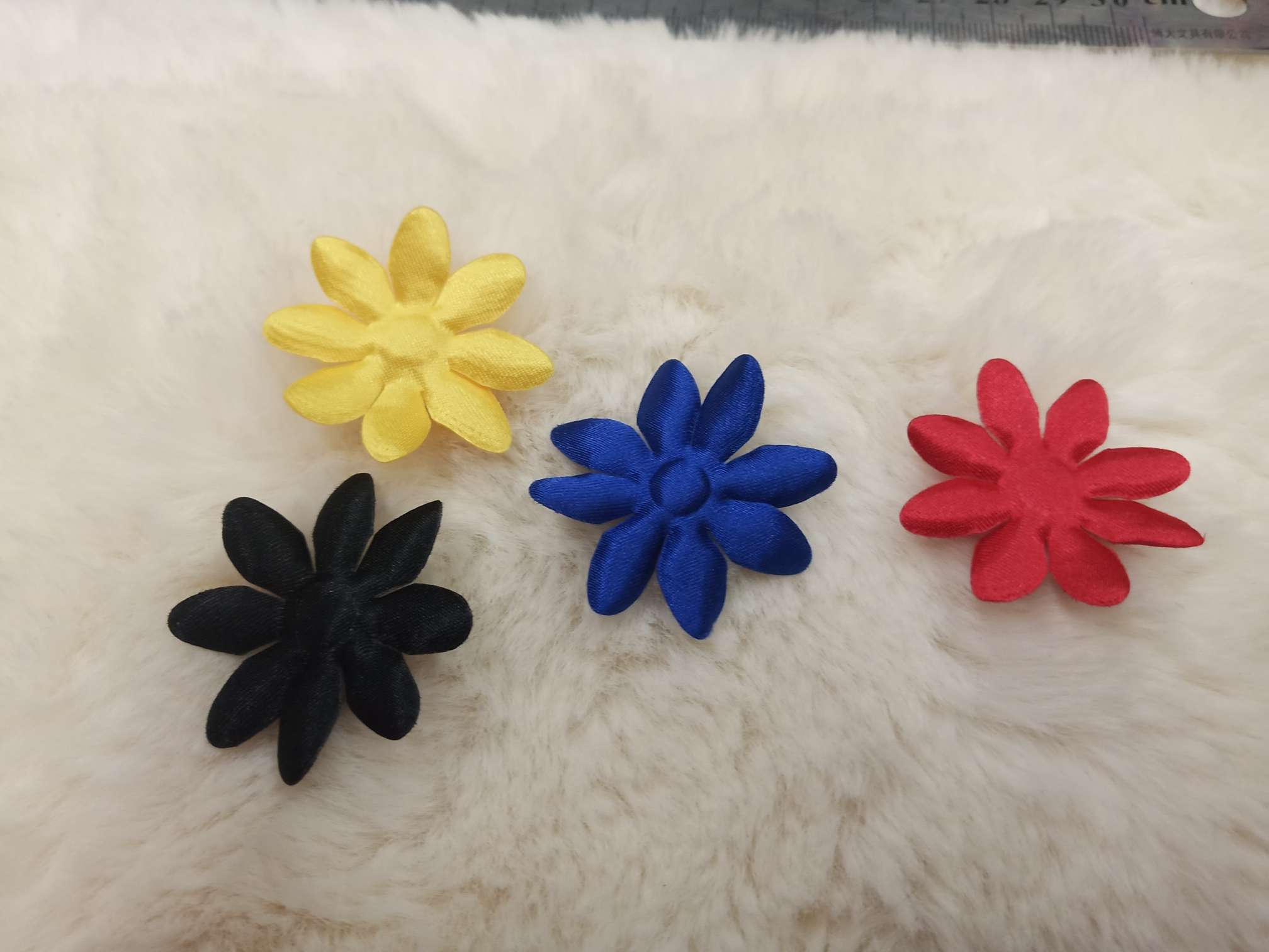 布花手工花烧花鞋花饰品装饰配件服装辅料头饰发箍手花包装工艺品帽饰项链耳钉皮革定型