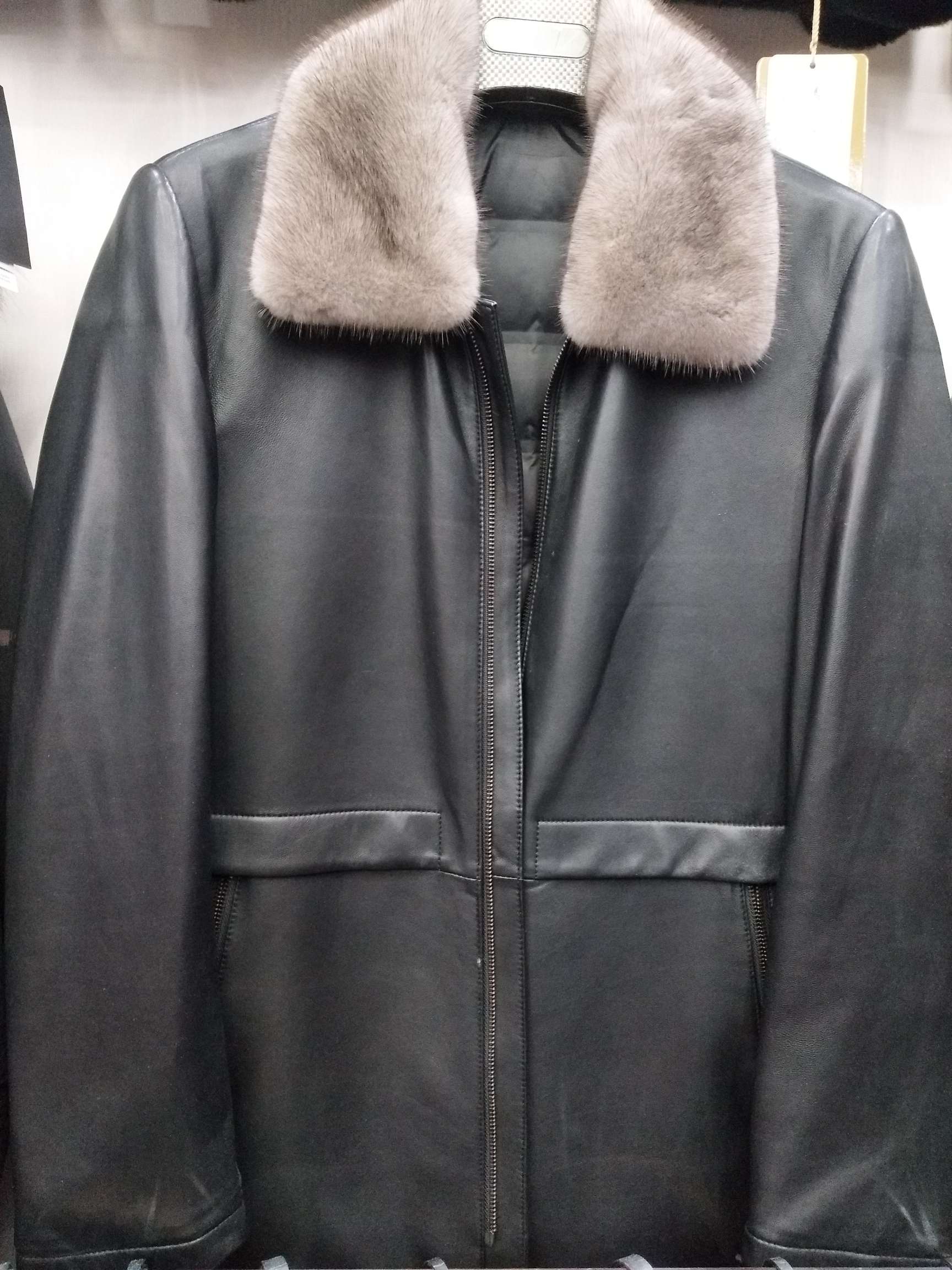 男士真皮皮衣