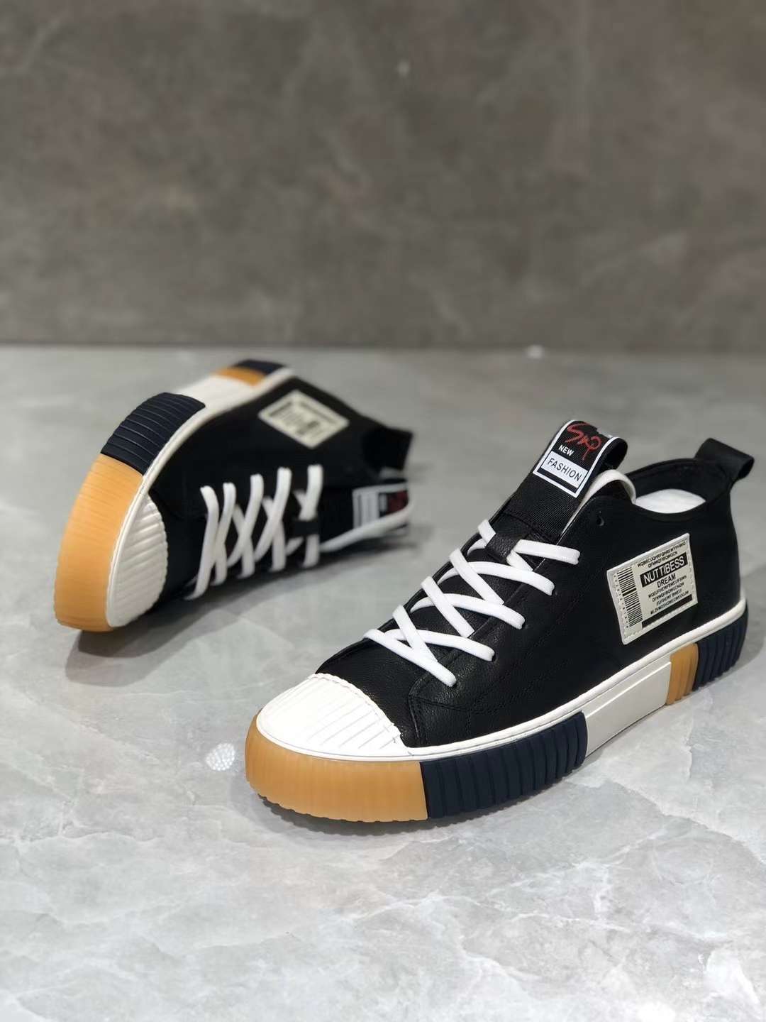 男式正装单鞋实物图