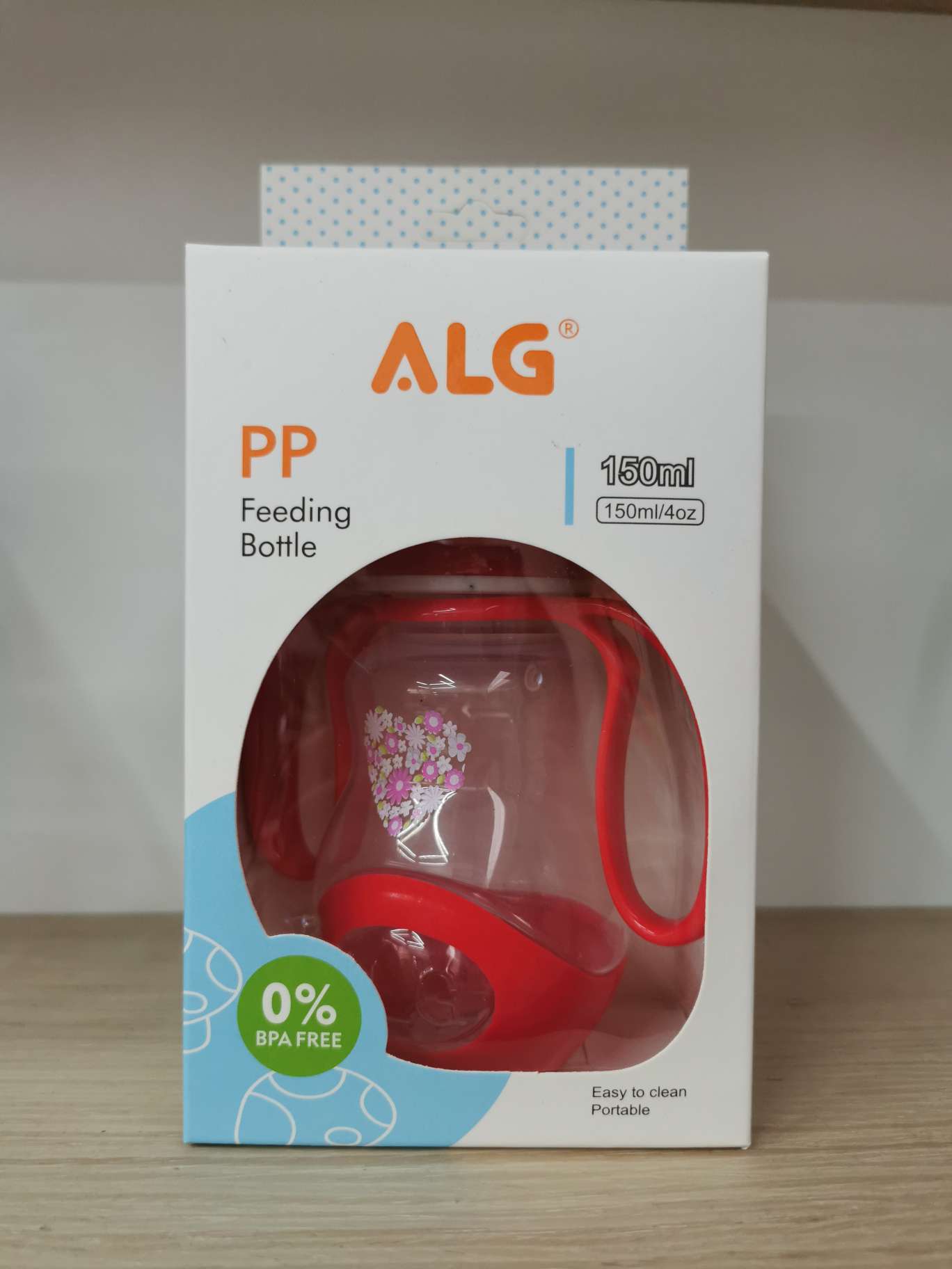 Kung Fu Baby 6024 Plastic Baby Bottle Anti-Flatulence Wide Diameter Baby Bottle details Picture