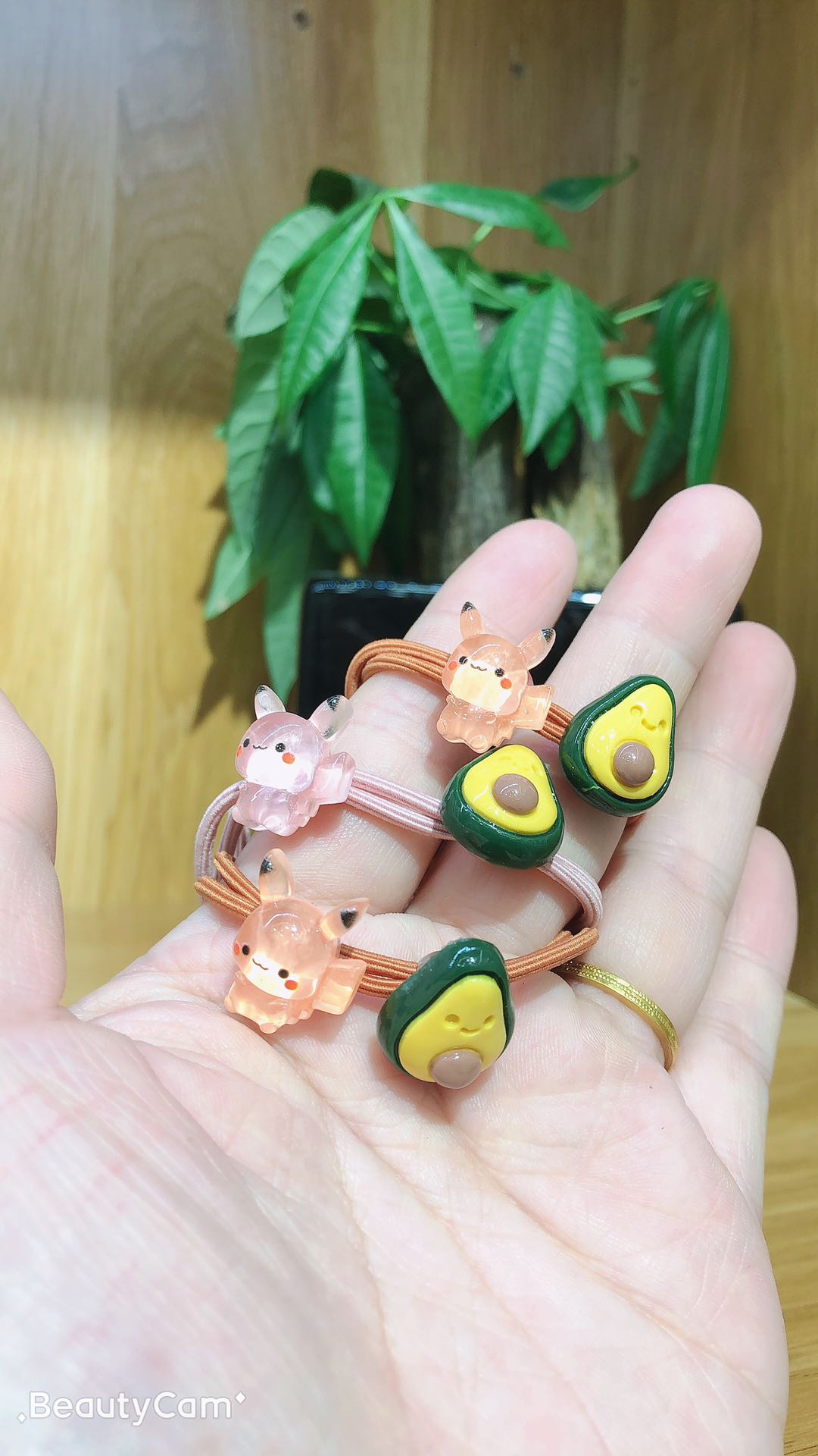 Korean version of trendy cartoon rubber bands for fashionable girls