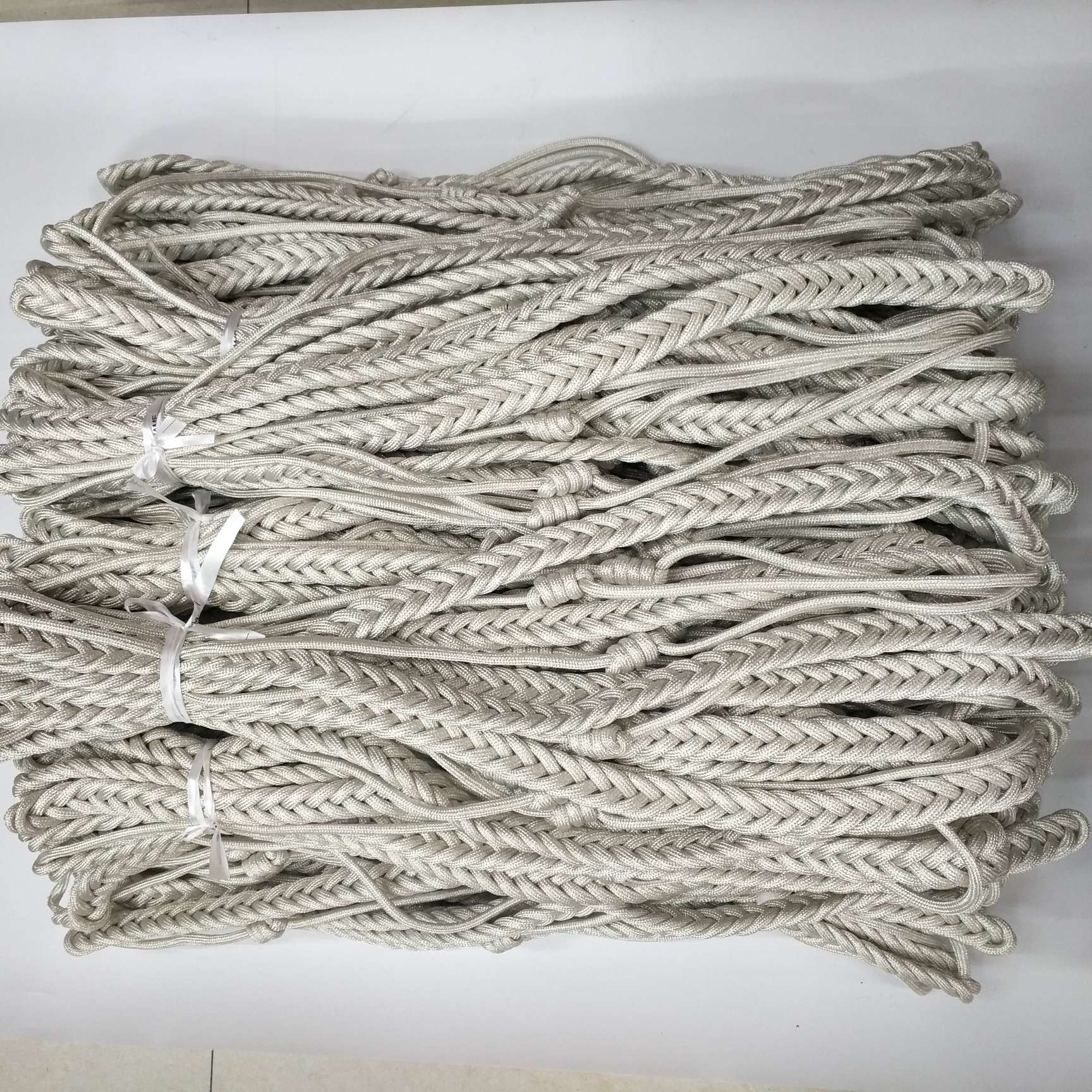 银丝绳手工编织带子详情图3