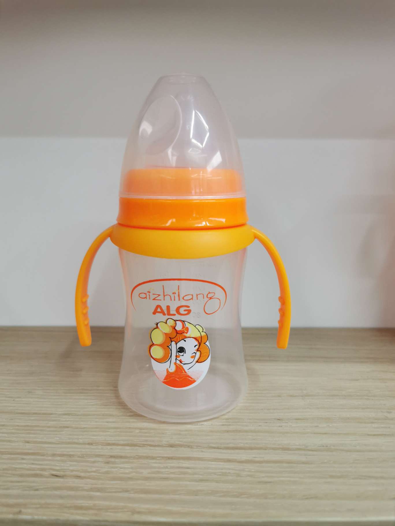 Kung Fu Baby 8008 Plastic Baby Bottle Anti-Flatulence Baby Bottle For Newborns