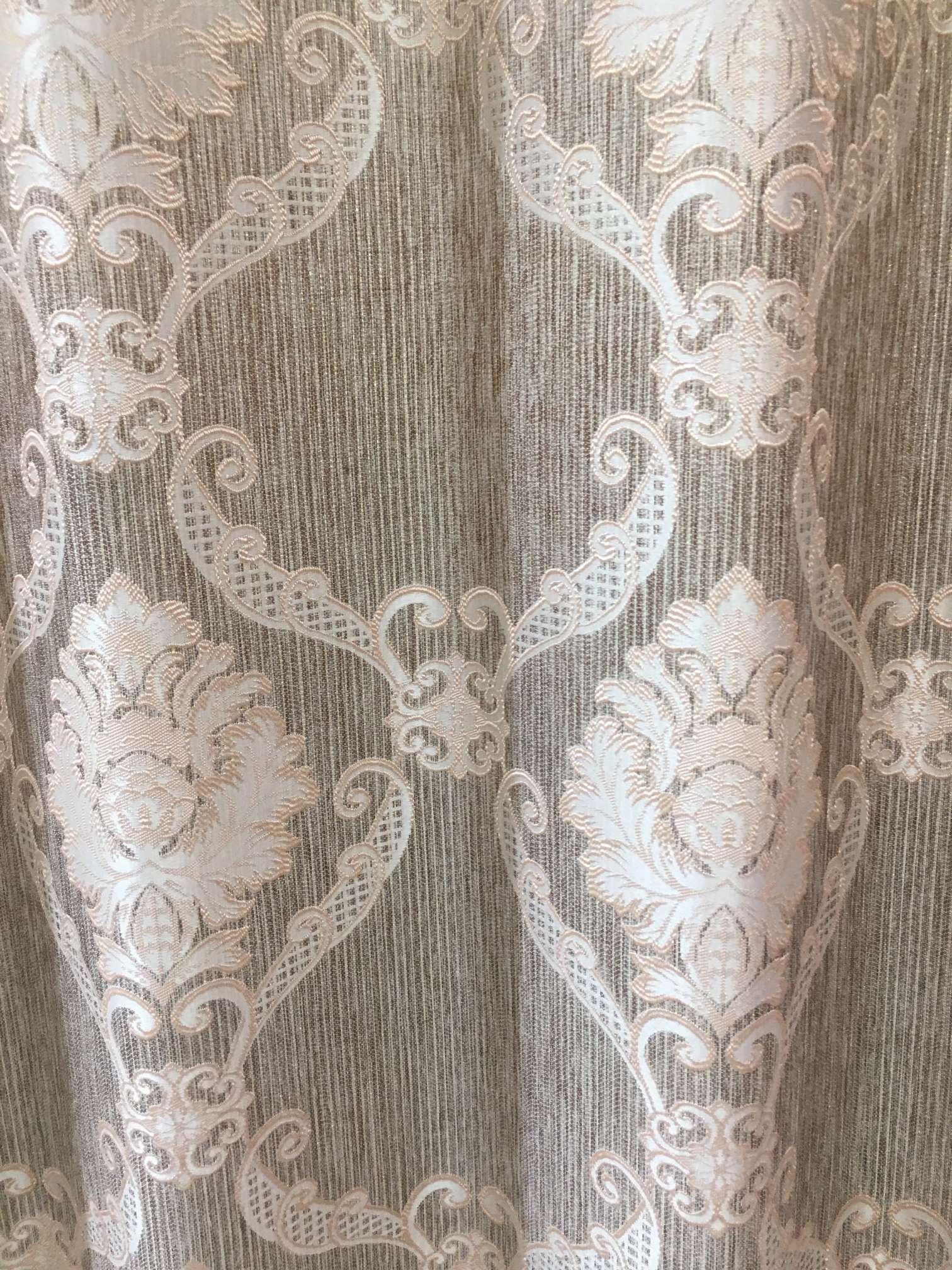 European-style high-end jacquard blackout curtains Specification image