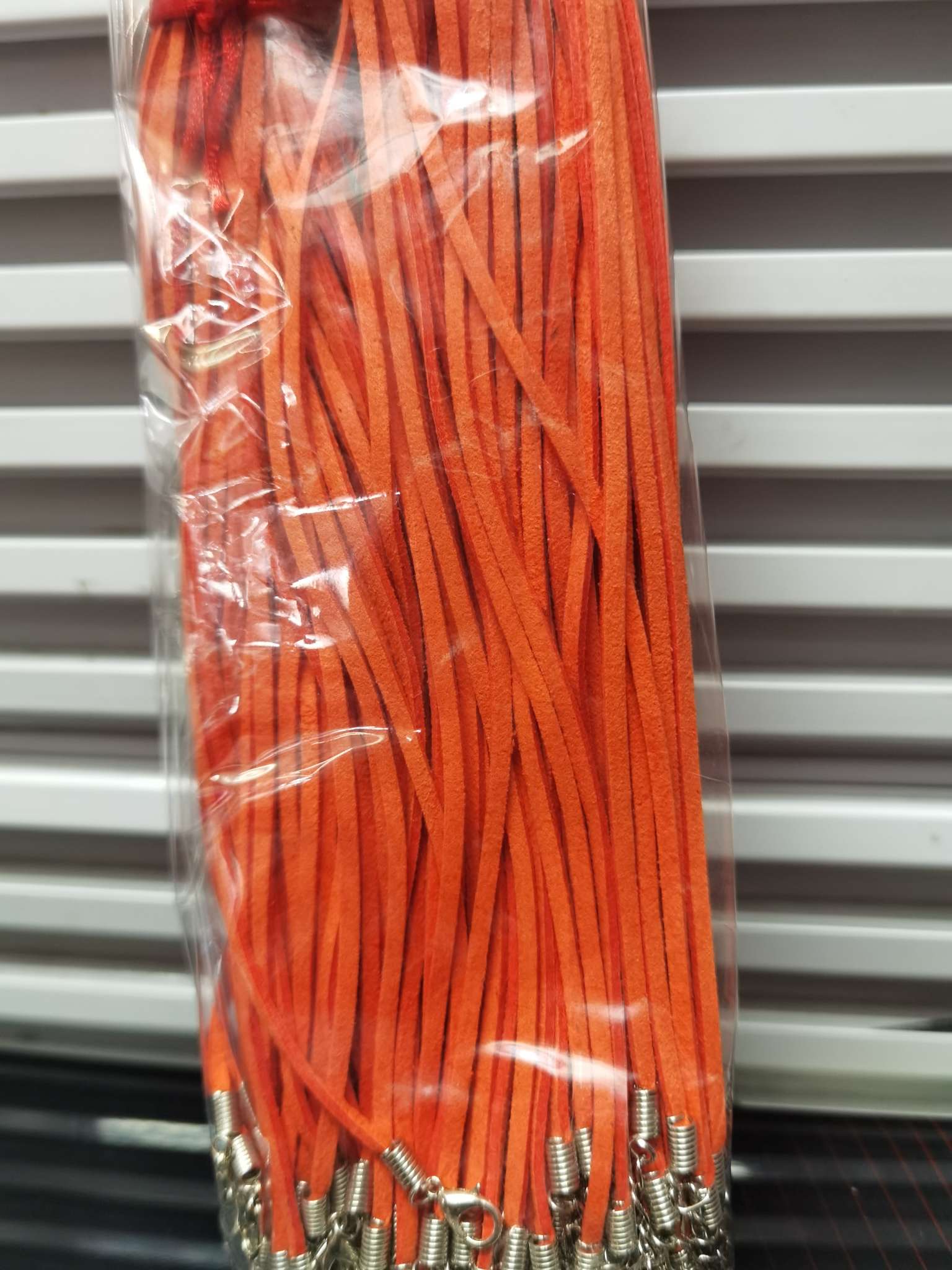 Orange Korean velvet full figure