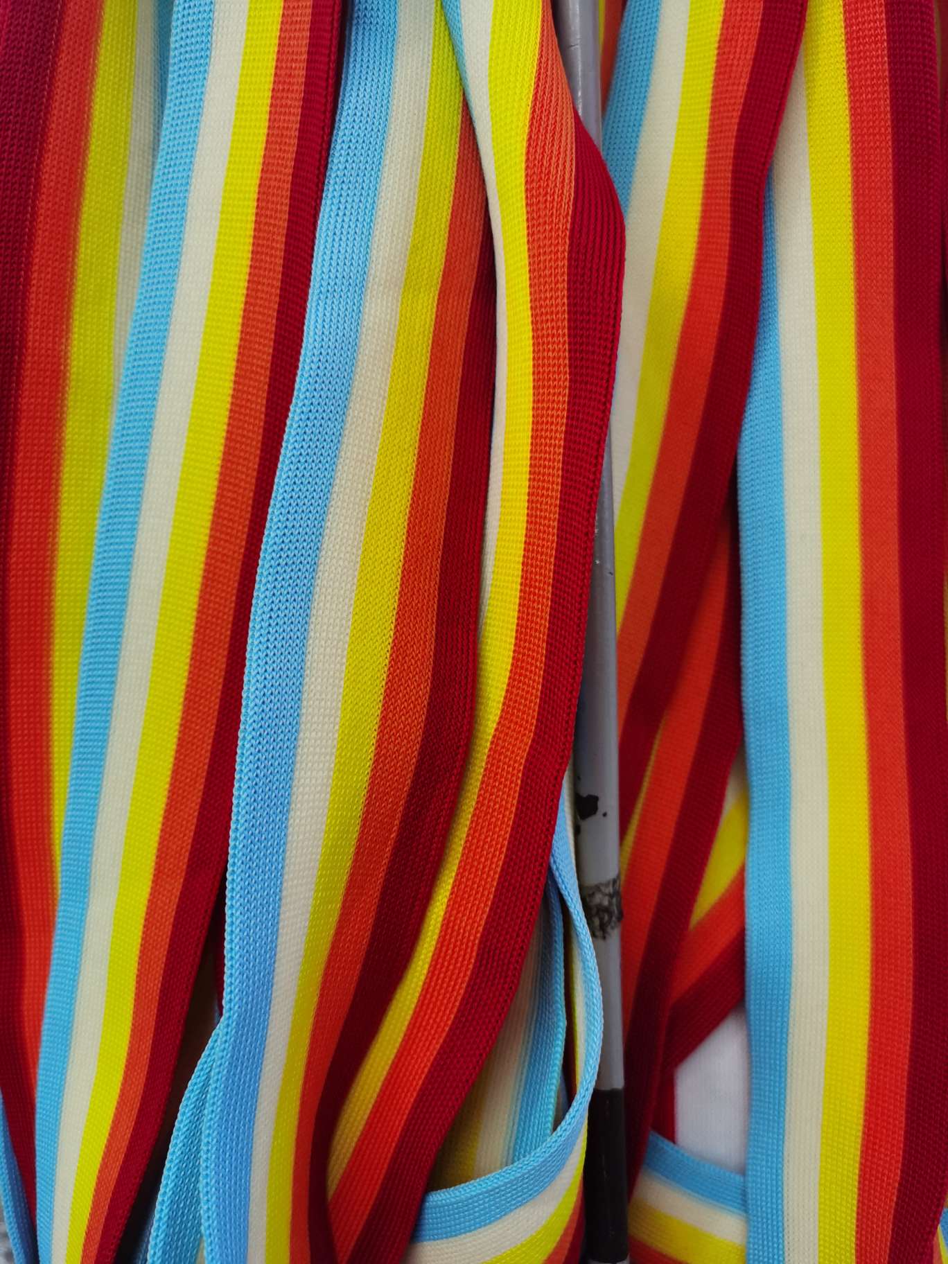 4cm knit ribbon rainbow ribbon thumbnail
