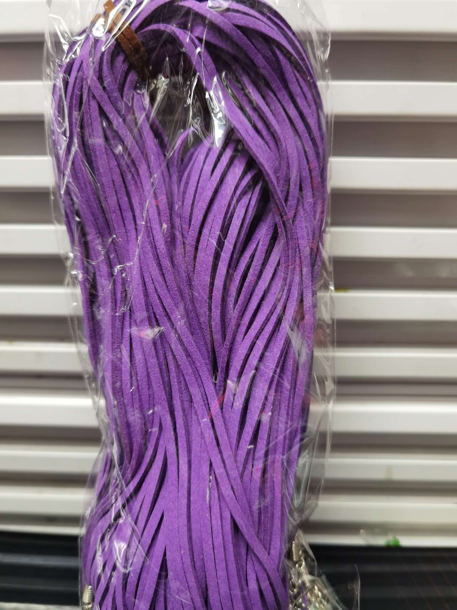 Purple Korean velvet full figure