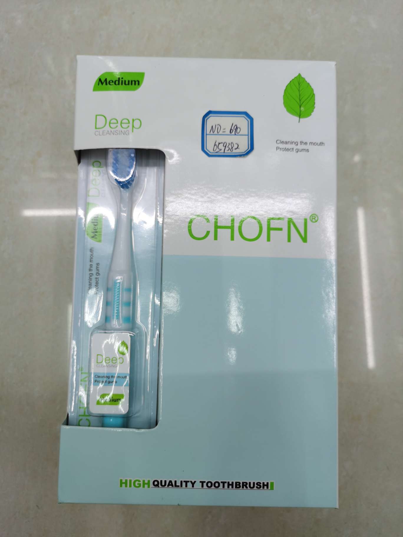 CHOFN 690 nylon bristle toothbrush details Picture