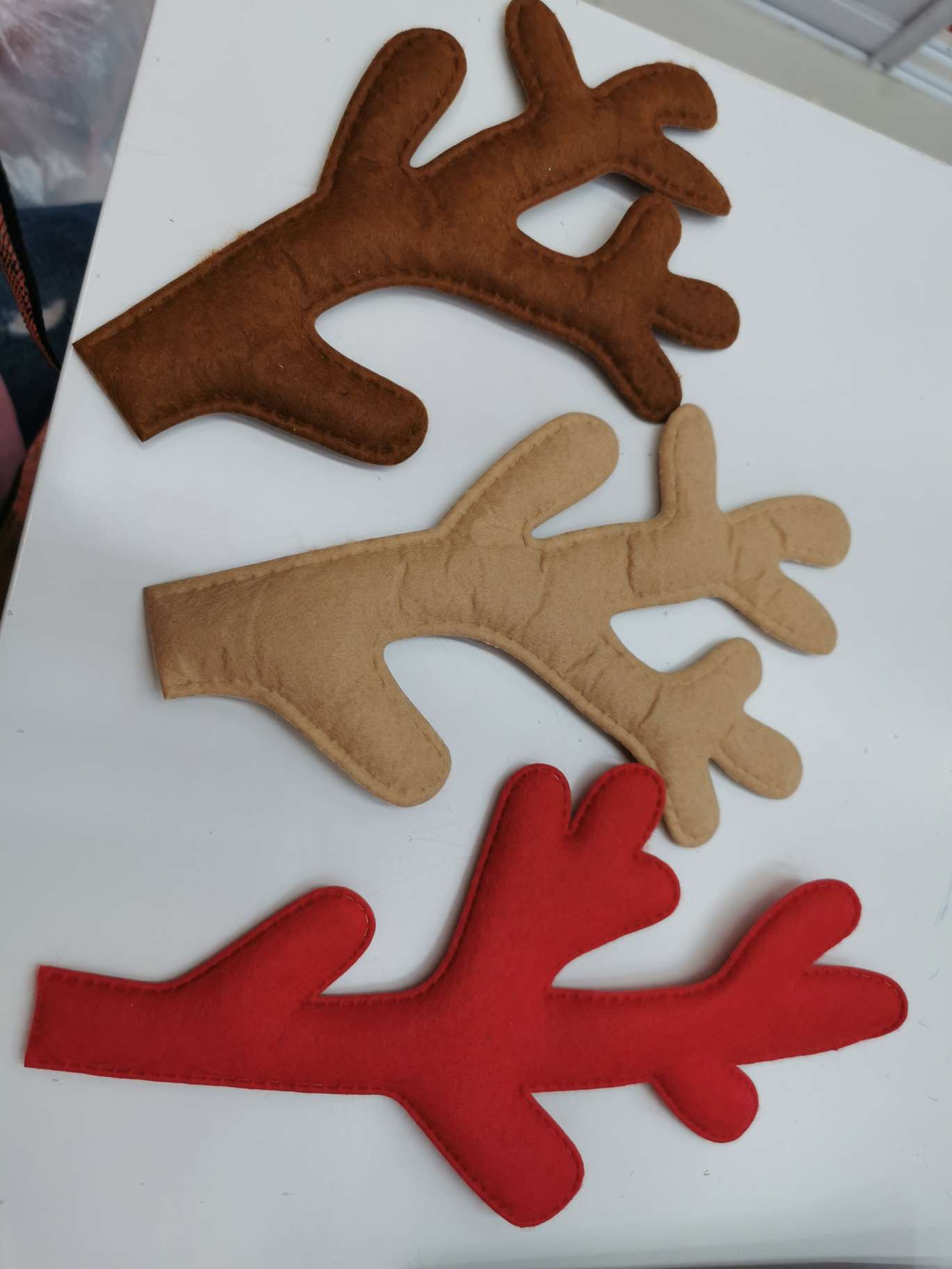 21 ~ 24 cm double antlers thumbnail