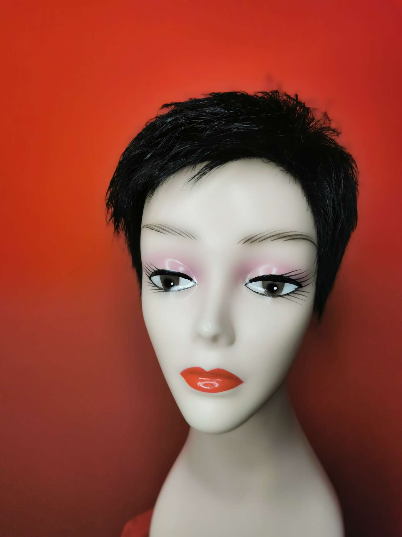 100% hand-woven real hair hood, for ladies and moms Specification image