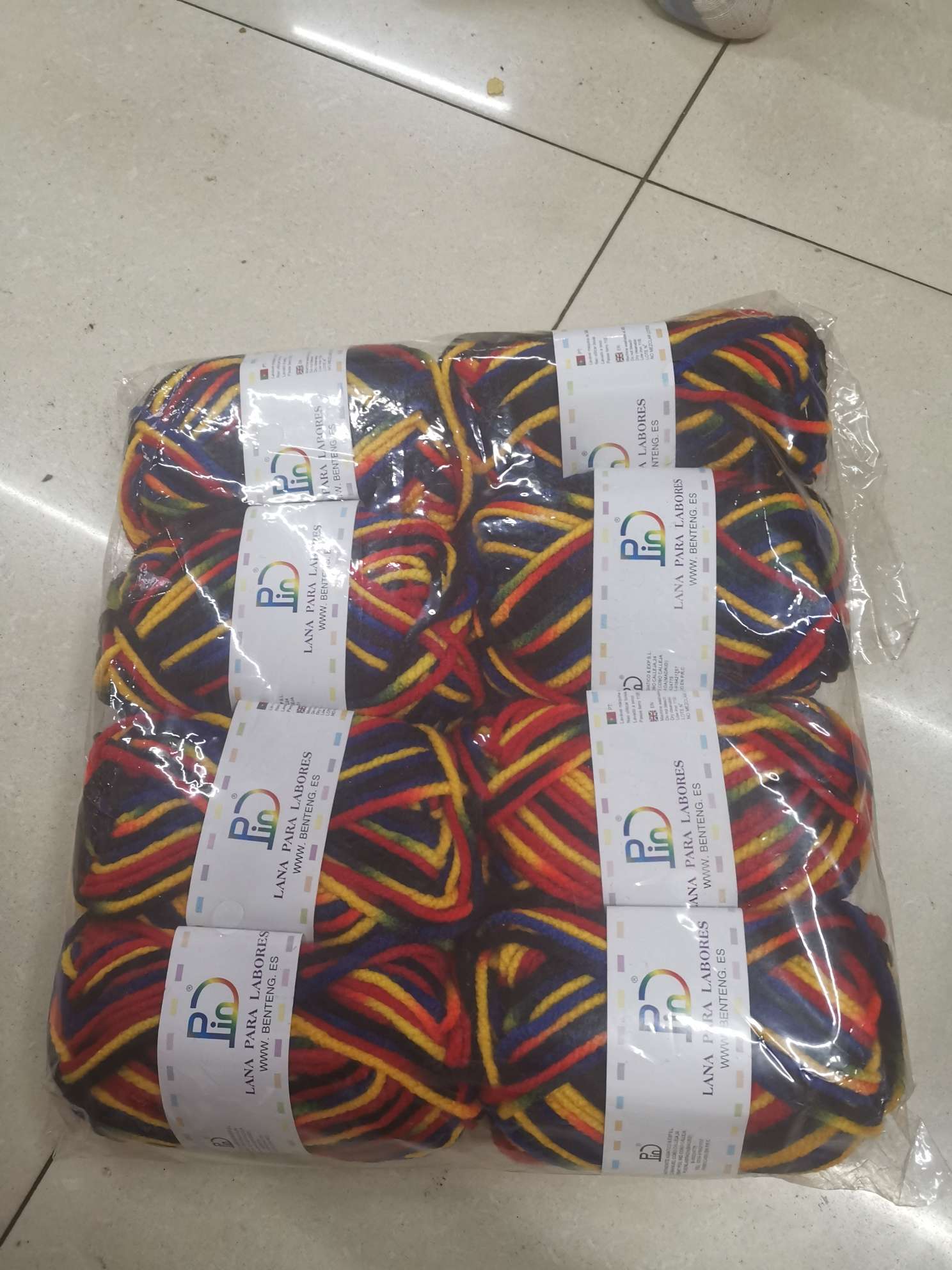 Factory direct sales of 100% acrylic yarn segments, dyed yarn handicrafts, diy handmade sets for kindergartens, and yarn undefined