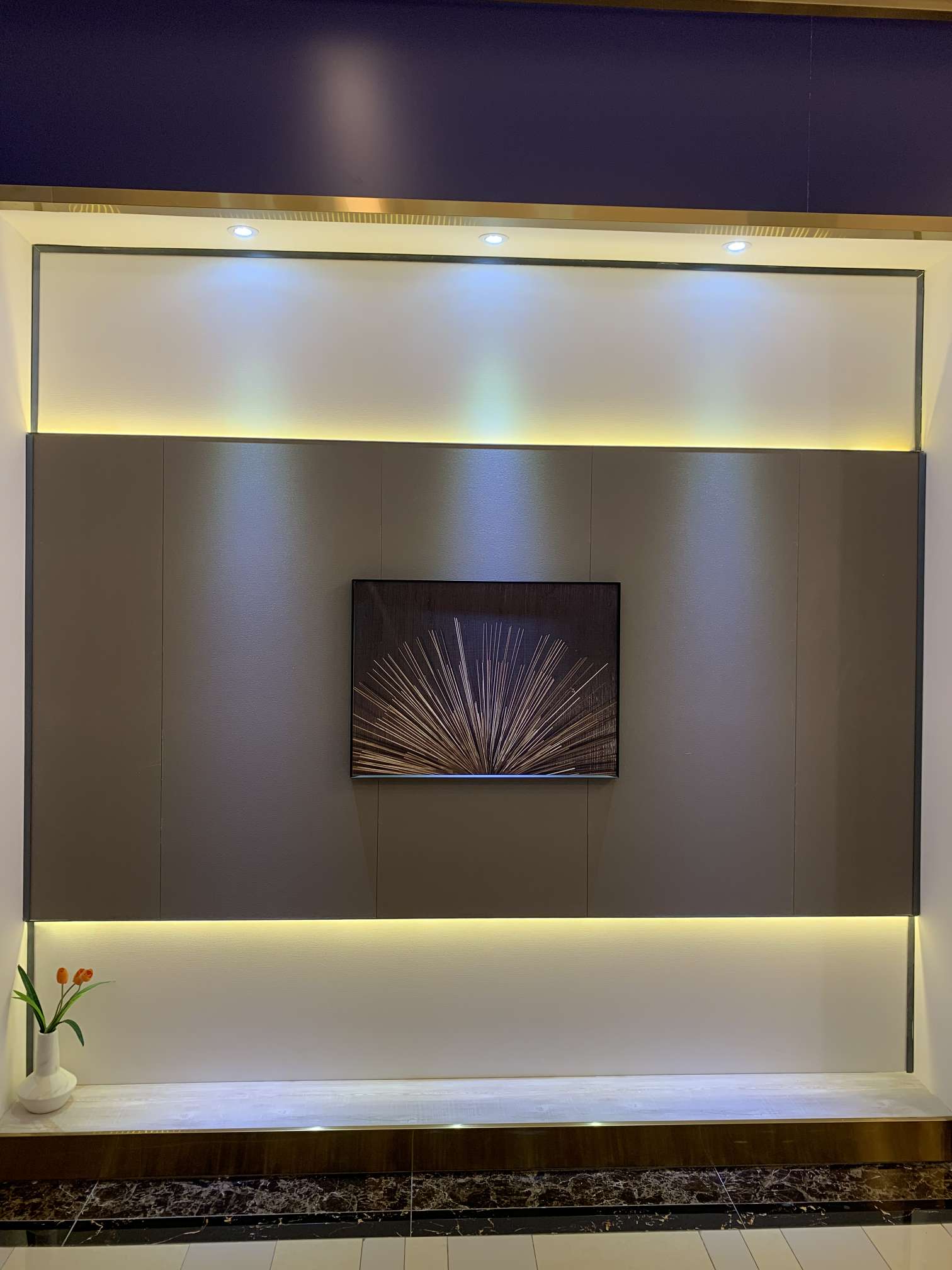 Polymer wood-plastic solid large board honeycomb large board ceiling panel undefined