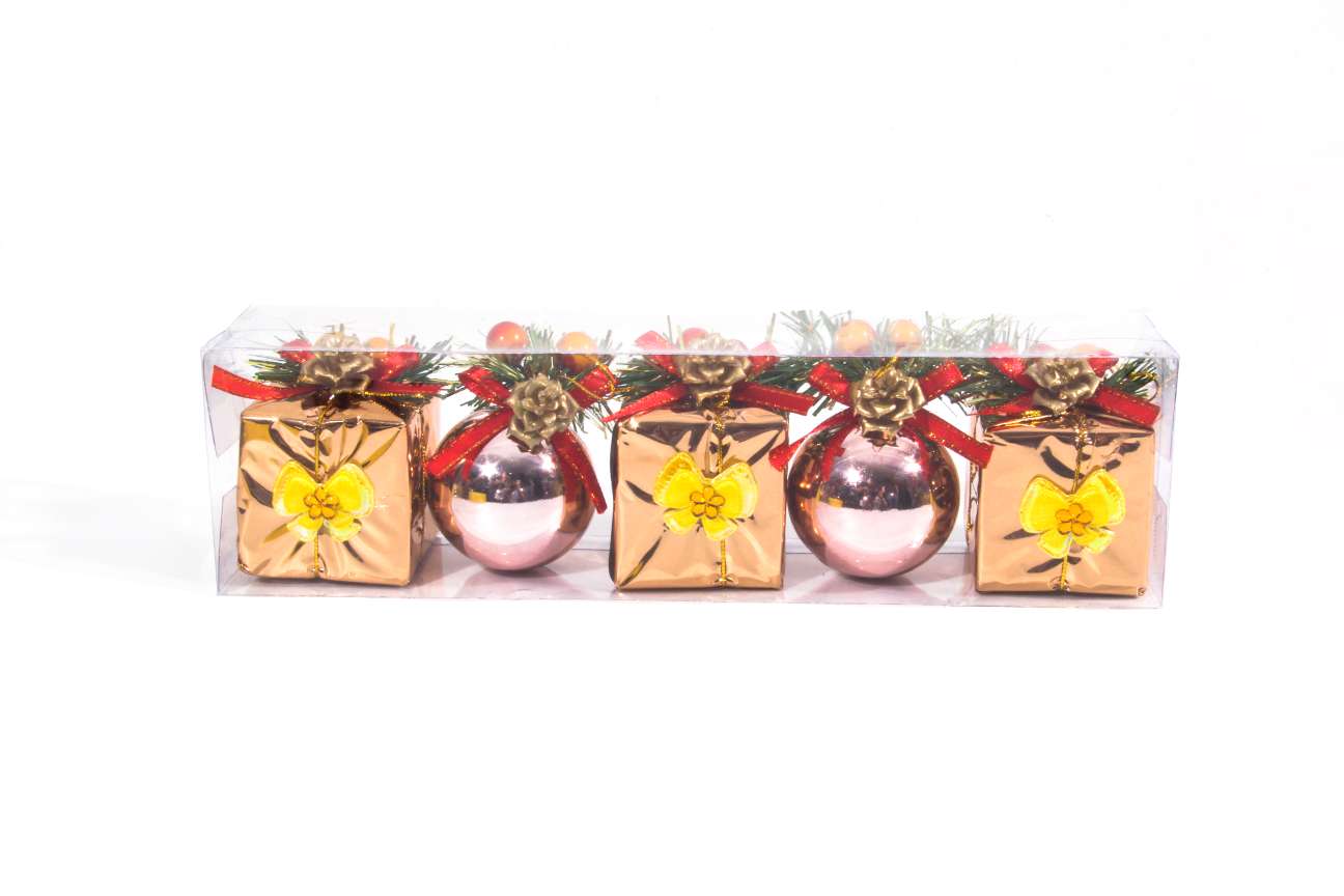 Christmas box pendant, dimensions: 26*7*5.5CM